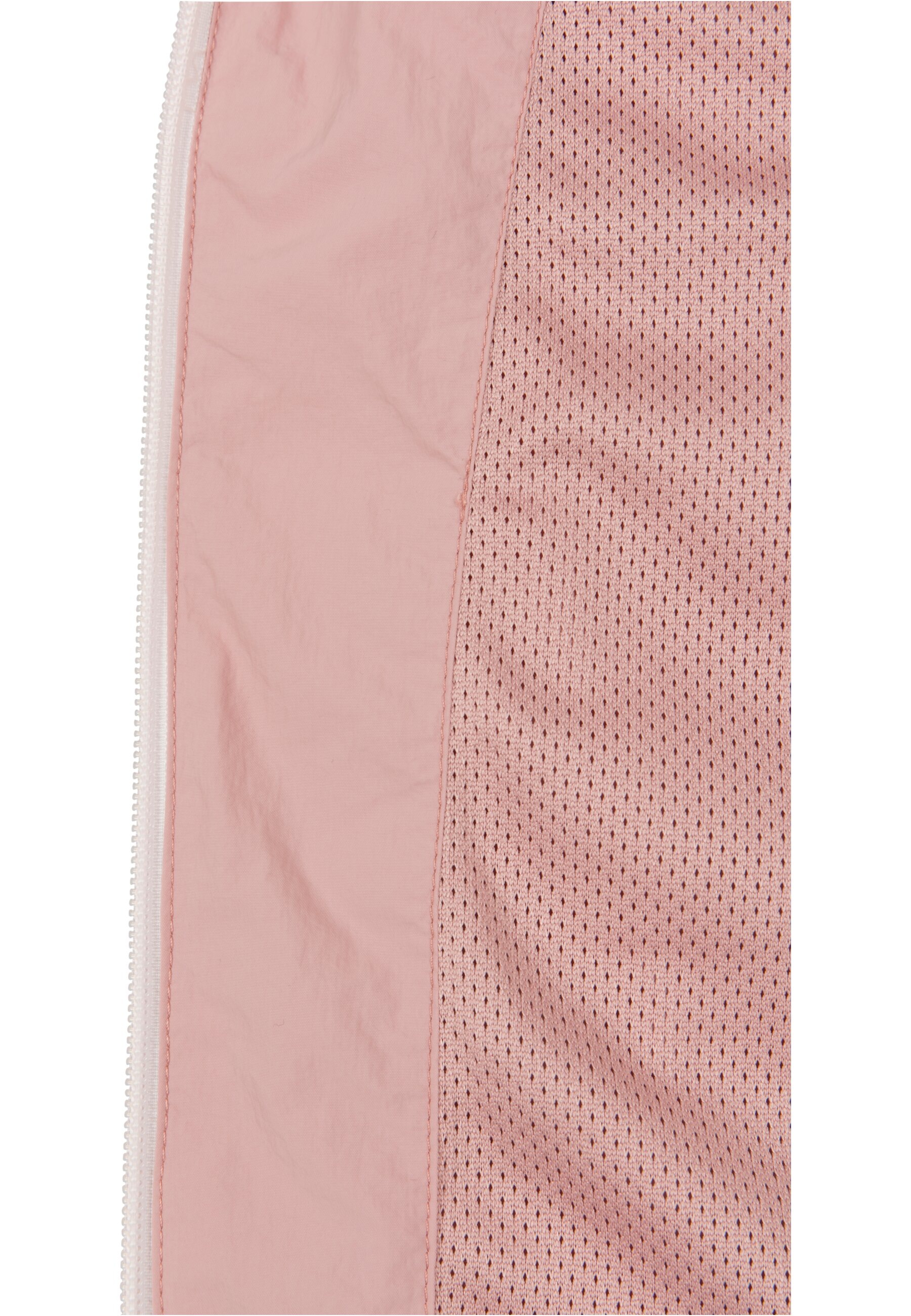 URBAN CLASSICS Allwetterjacke »Urban Classics Damen Ladies 3-Tone Crinkle Track Jacket« 1 Stk. tlg. ohne Kapuze