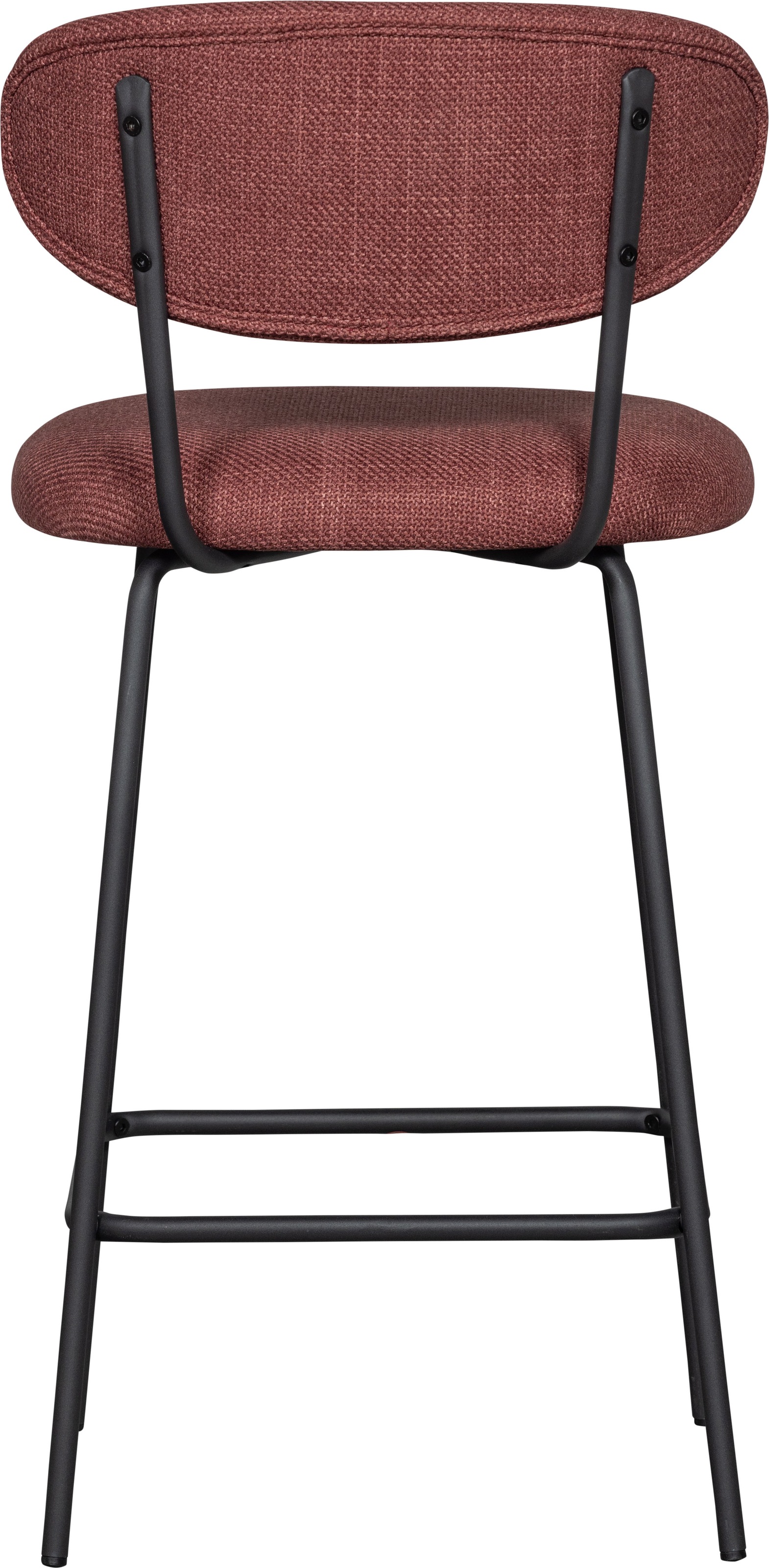 WOOOD Barhocker »Kjeld«, (2 St.), gepolstert mit gewebtem Stoff, Höhe 93 cm