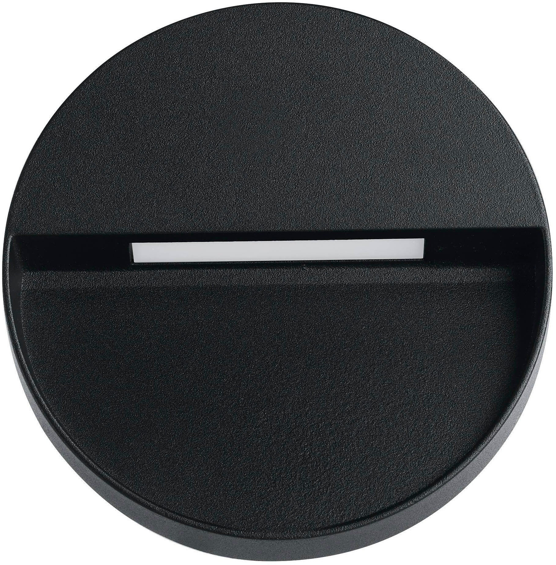 EGLO Wandleuchte »Maruggio Wandlampe, Außenbeleuchtung, runde Außenleuchte, IP65, Lampe« LED-Modul 1 Stk. Kaltweiß | Neutralweiß | Warmweiß Wand-/Deckenleuchte - Ø15 x AL3,5 cm - schwarz - 1X4,8W inkl.