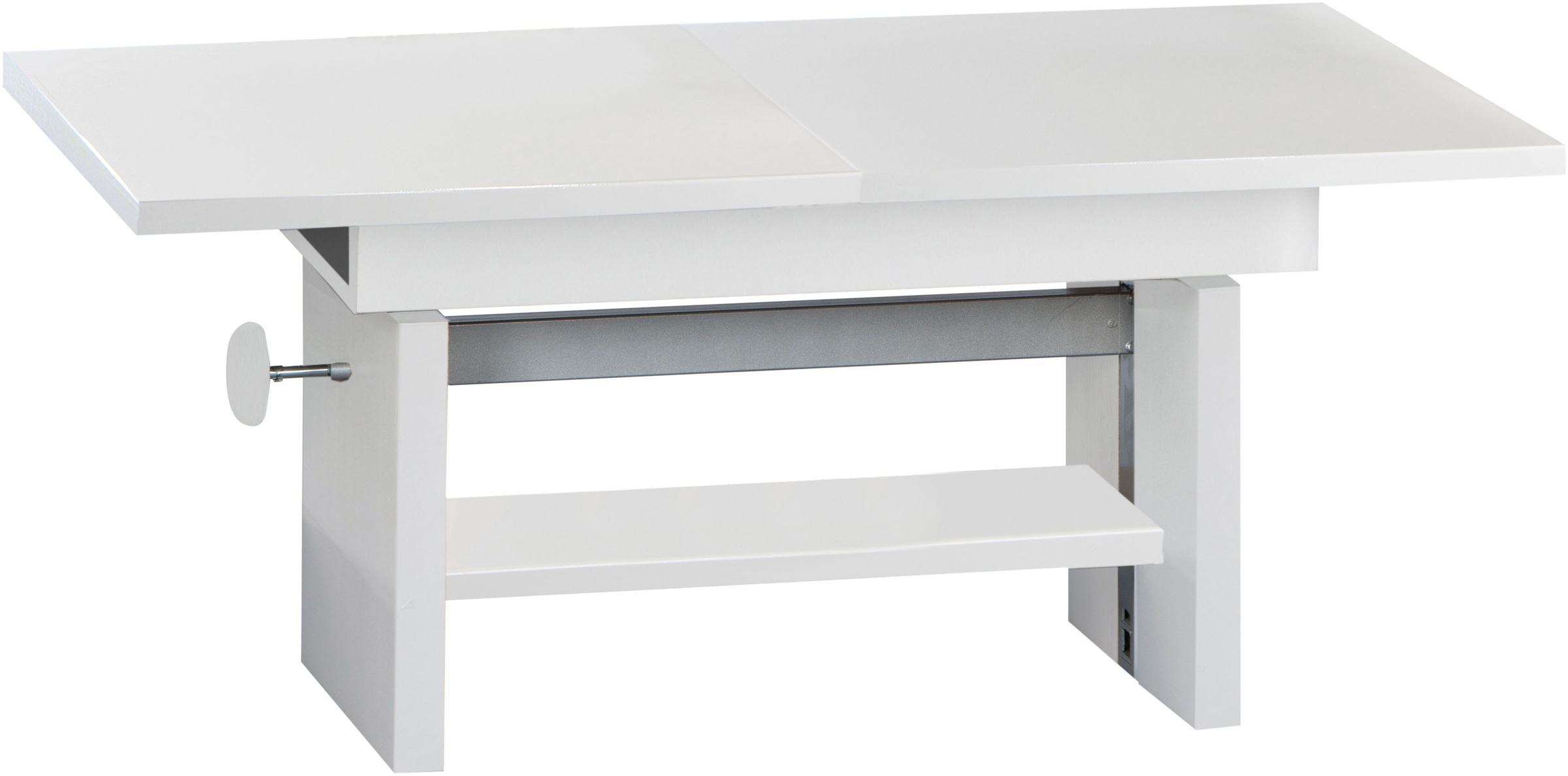 Stolkom Couchtisch »Event höhenverstellbar, ausziehbar, BxHxT 110-150x48-63 günstig online kaufen