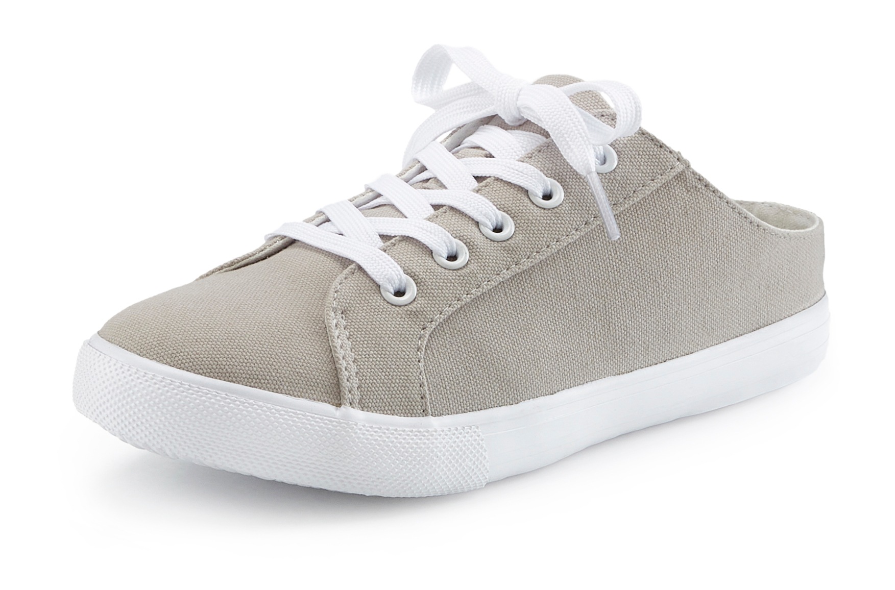 Vivance Sabot »Sneaker, Clog«, zum Reinschlüpfen mit Schnürung VEGAN