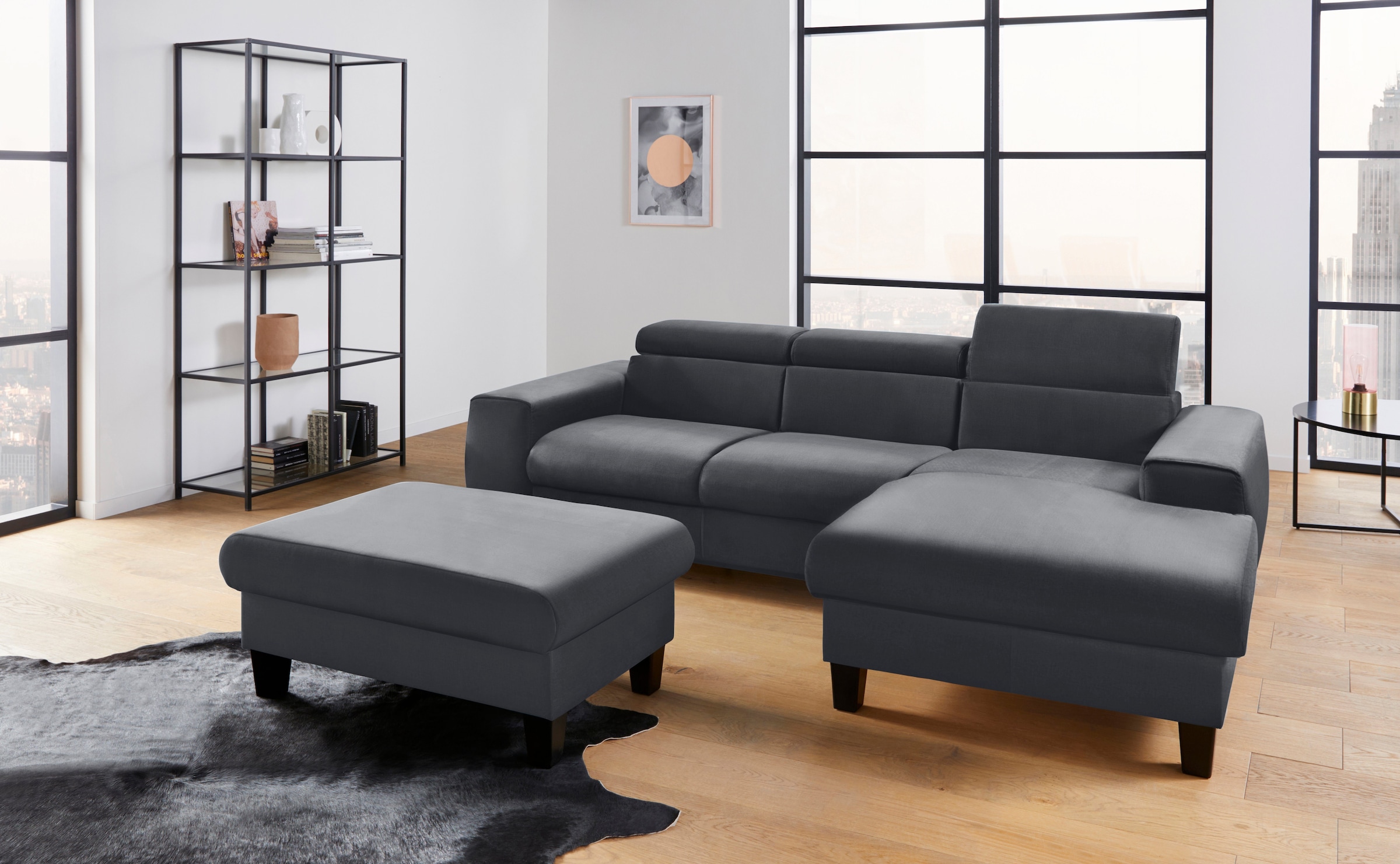 COTTA Polstergarnitur »Morven L-Form«, (Set), Set bestehend aus: Ecksofa mi günstig online kaufen