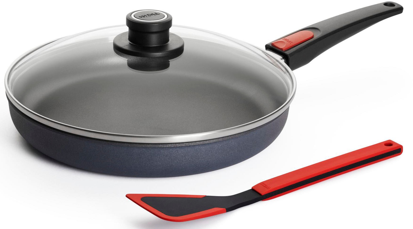 WOLL MADE IN GERMANY Bratpfanne »Diamond Lite« Aluminium Set, 3 Stk. tlg. I günstig online kaufen