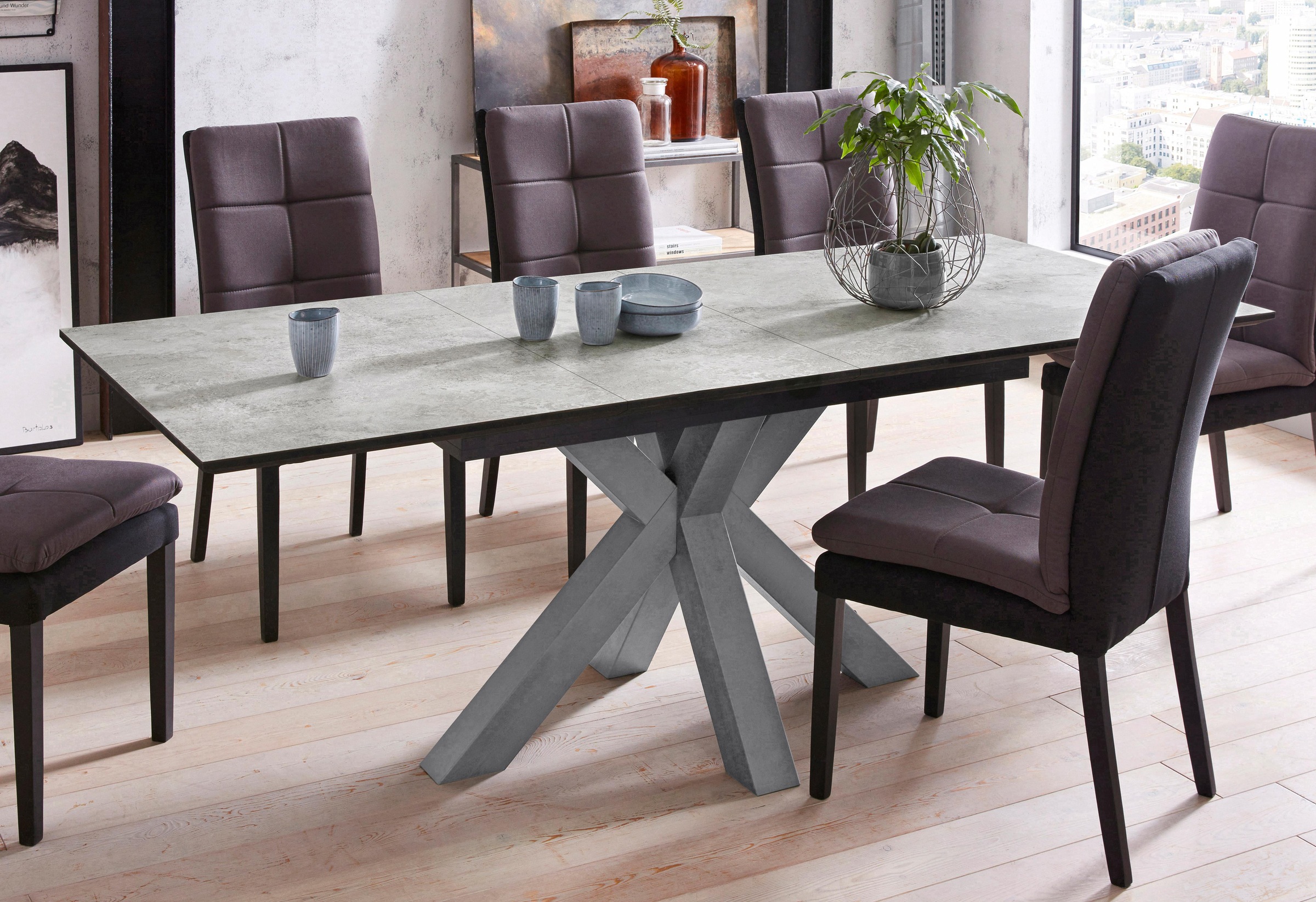 Mäusbacher Esstisch "Luzern TOPSELLER" OTTOs Choice, Breite 160 cm mit Ausz günstig online kaufen