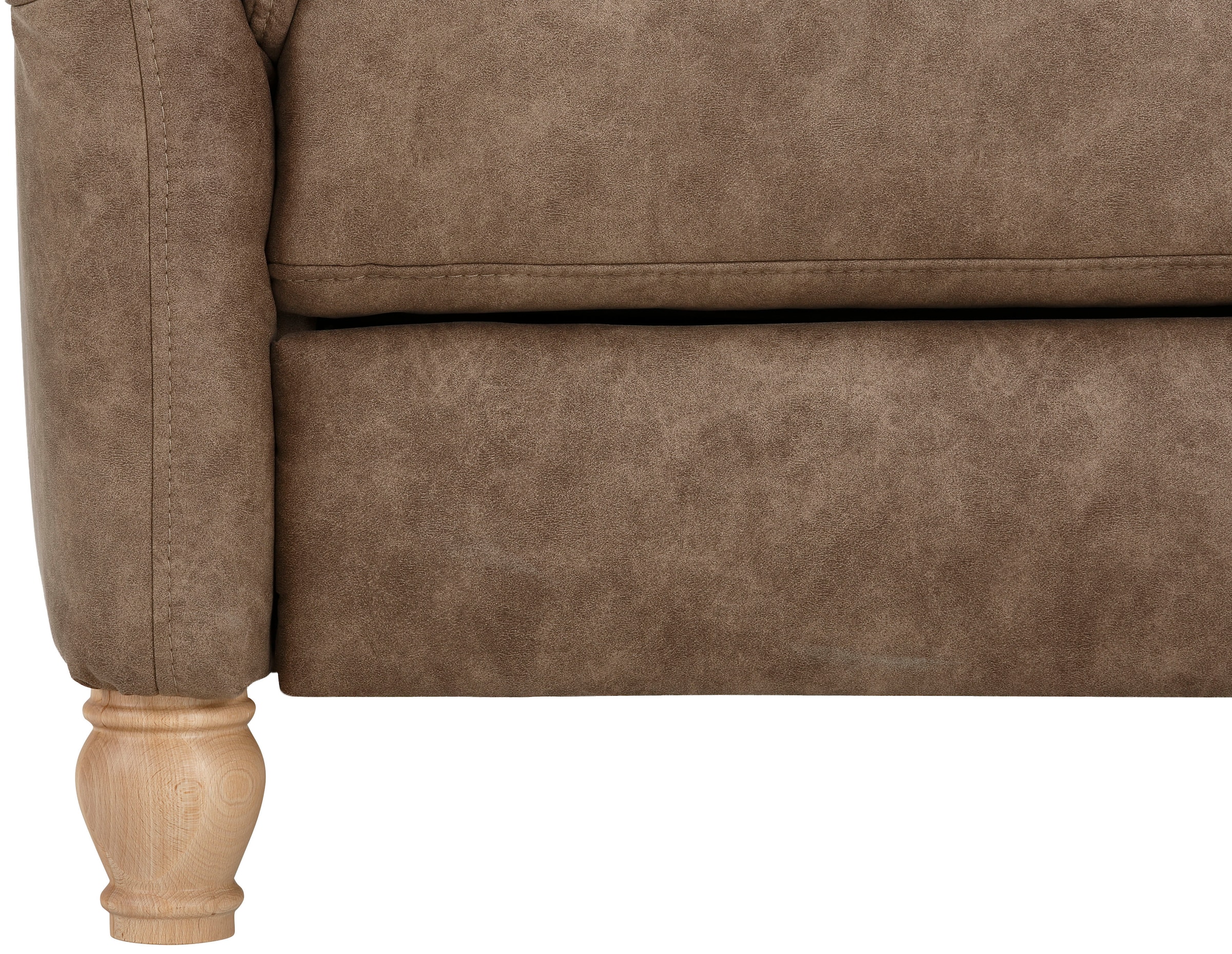Home affaire Ecksofa »Palace L-Form«, incl. Sitztiefenverstellung, wahlweise mit Bettfunktion und Stauraum