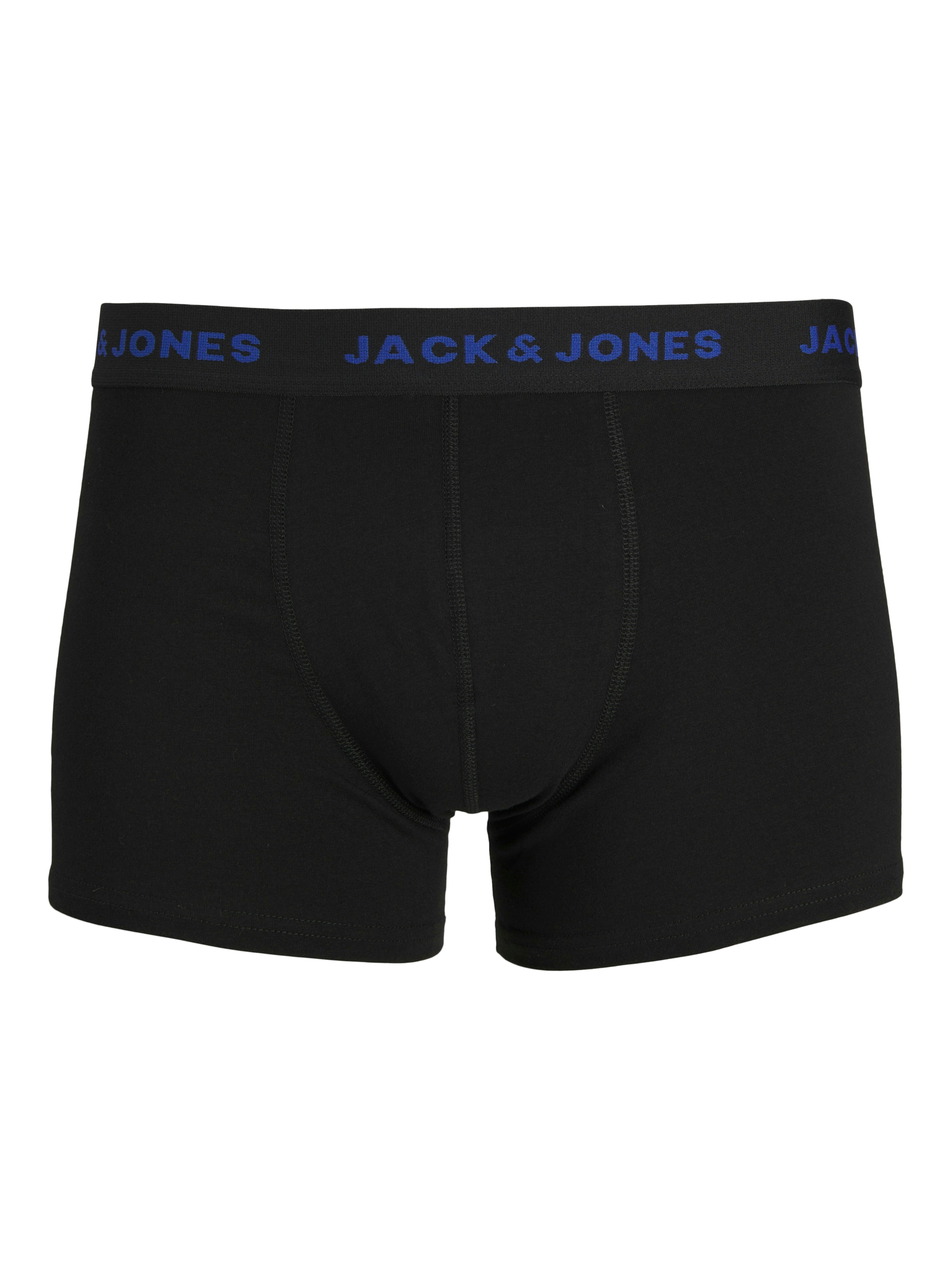 Jack & Jones Trunk »JACBLACK – Formschlüssige Boxershorts mit elastischem Bund« Packung, 5 Stk. unifarben, casual, körpernah, Jersey