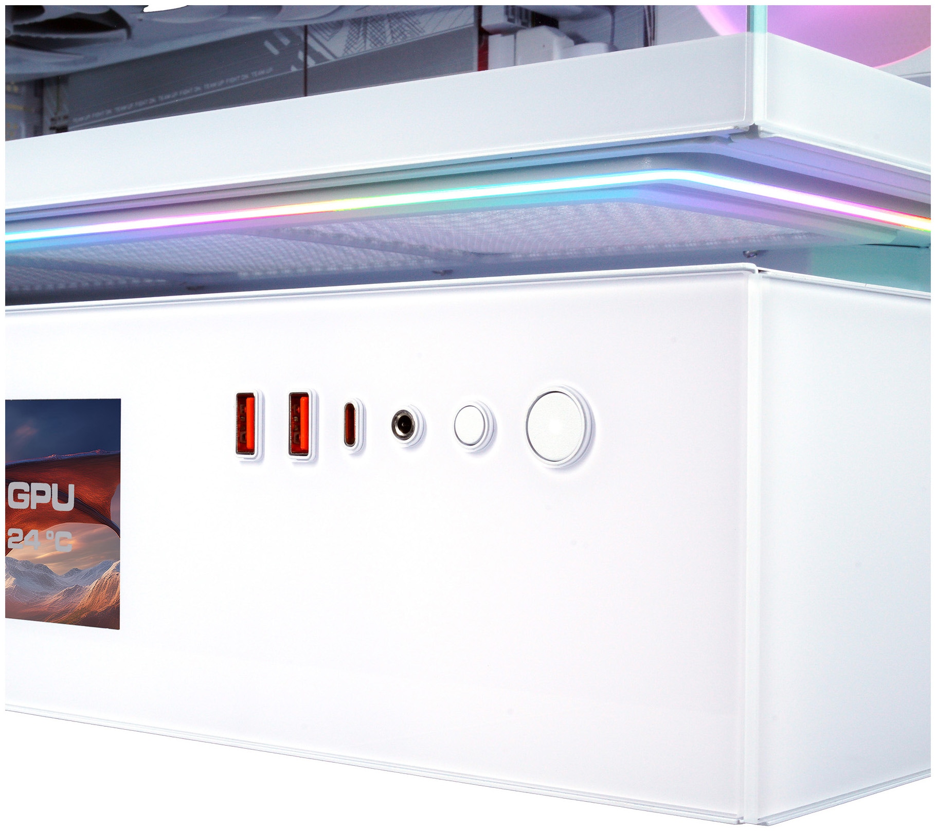Cougar Gaming-PC »CFV235 Vision WT 8130 AMD Ryzen 7 9850X3D 32GB DDR5 2TB SSD RTX 5080« Windows 11, DDR5 RAM, Wasserkühlung