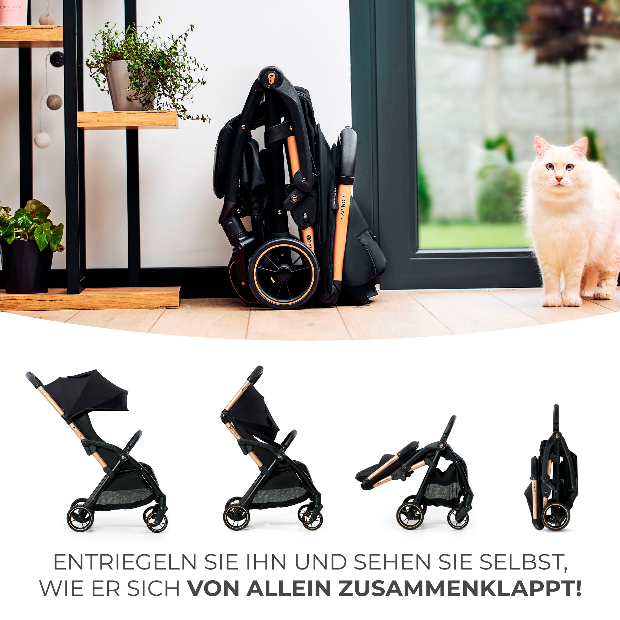 Kinderkraft Kinder-Buggy »APINO«, 22 kg