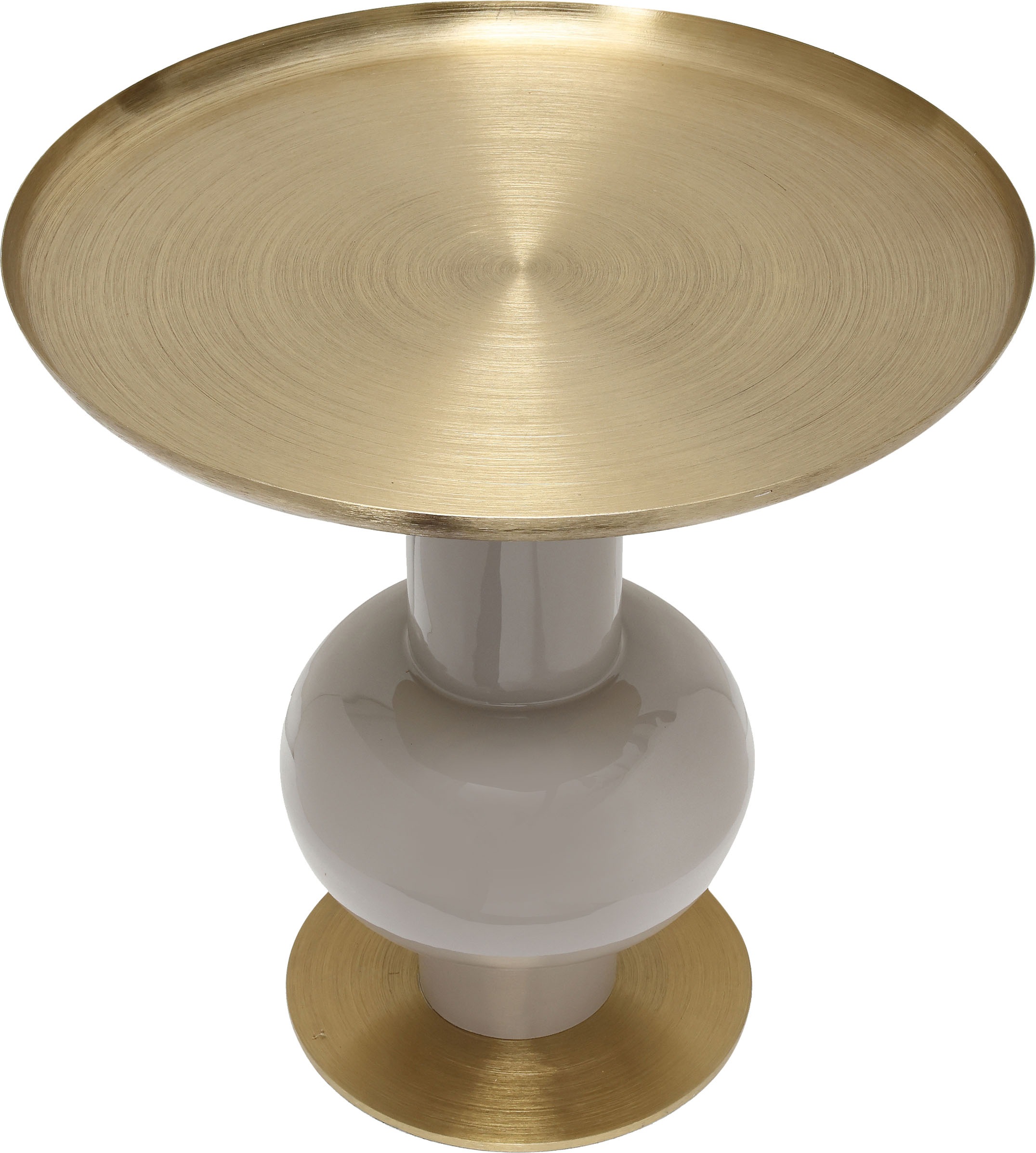 Kayoom Beistelltisch »Art Deco 2225, Beistelltisch aus Eisen, dekoratives Design«, (1 St.), Handarbeit, lackierter Tisch mit Metalleffekten, dekorativ