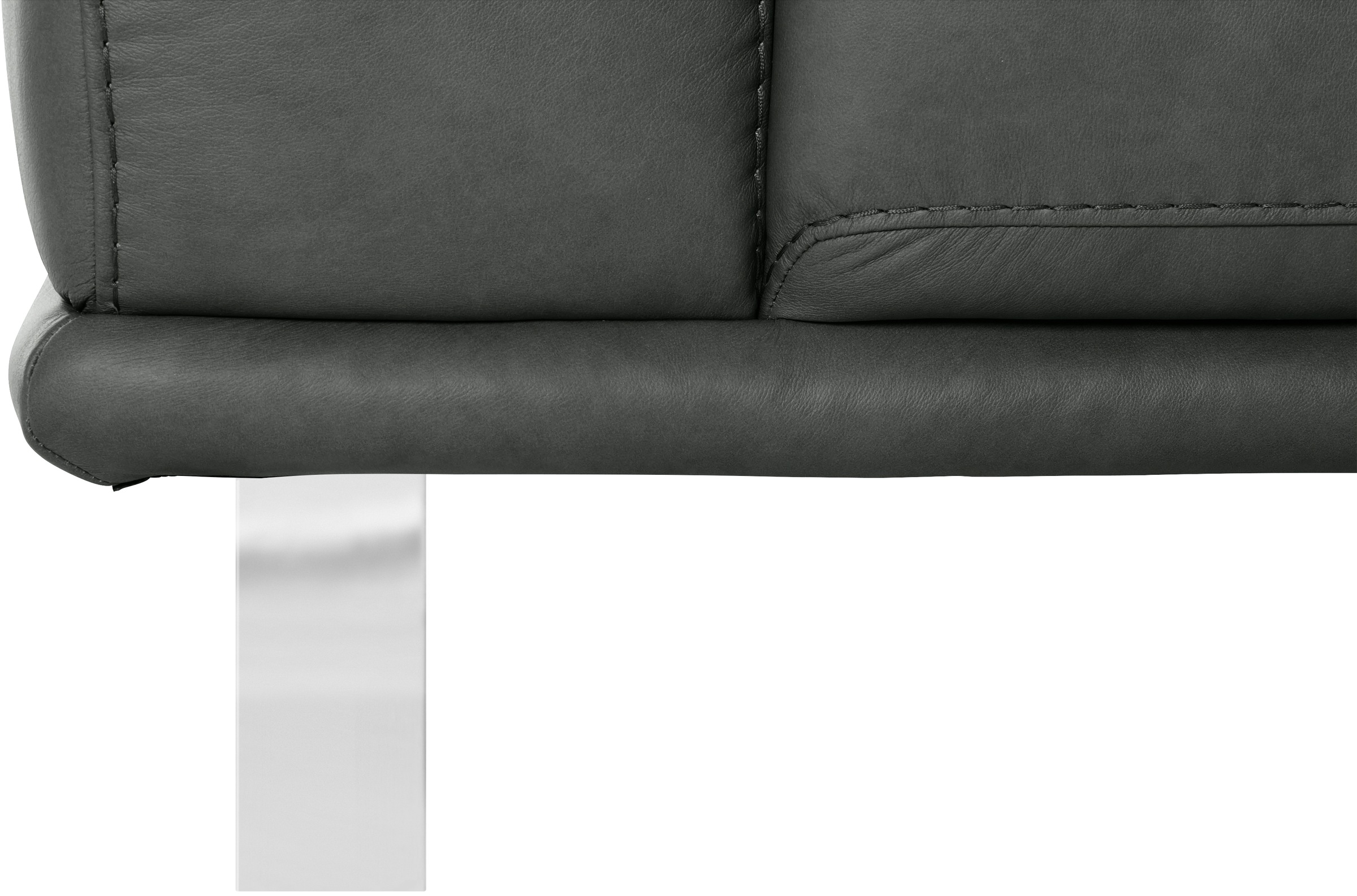 W.SCHILLIG 2,5-Sitzer »montanaa«, mit Metallkufen in Chrom glänzend, Breite 212 cm