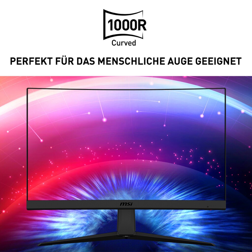 MSI Curved-Gaming-LED-Monitor »MAG ARTYMIS 242C«, 60 cm/23,6 Zoll, 1920 x 1080 px, Retina, 1 ms Reaktionszeit, 165 Hz