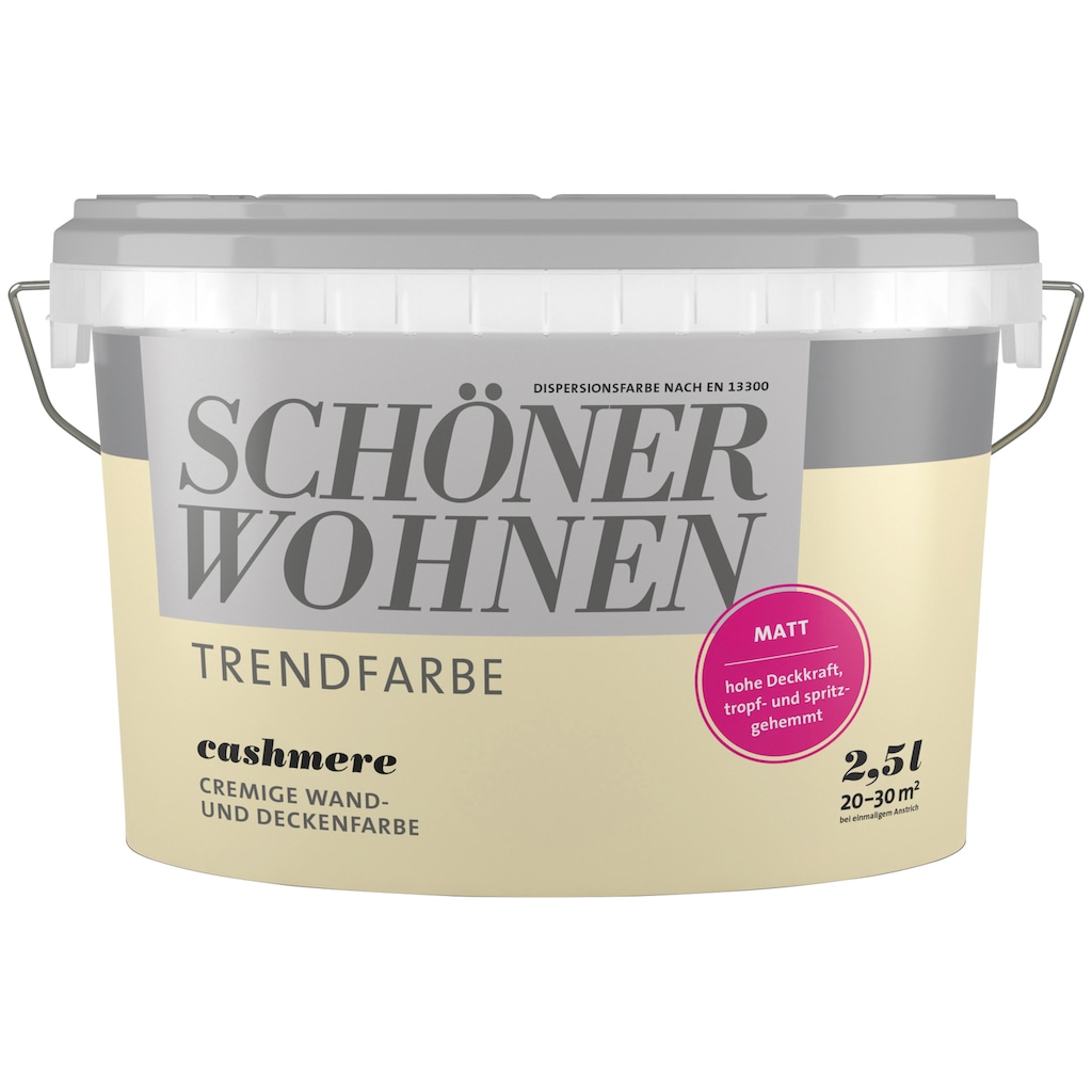 SCHÖNER WOHNEN FARBE Wand- und Deckenfarbe »TRENDFARBE, matt«