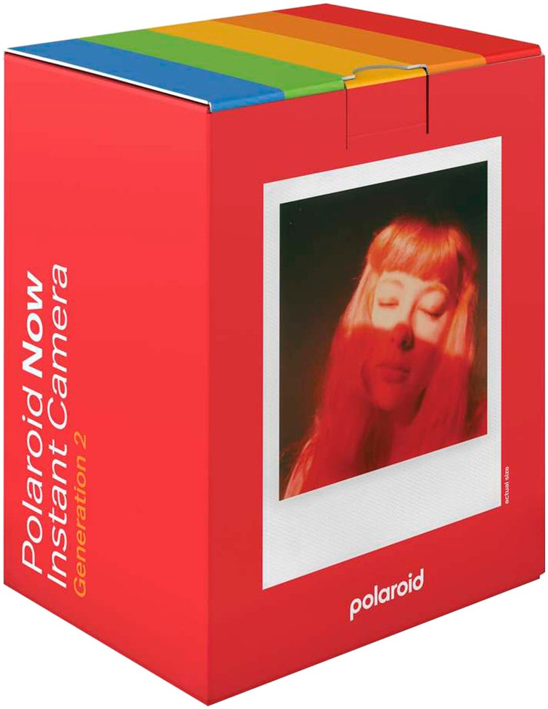 Polaroid Sofortbildkamera »Now Gen 2«, Optisch hochwertige Objektive aus Polycarbonat und Acryl