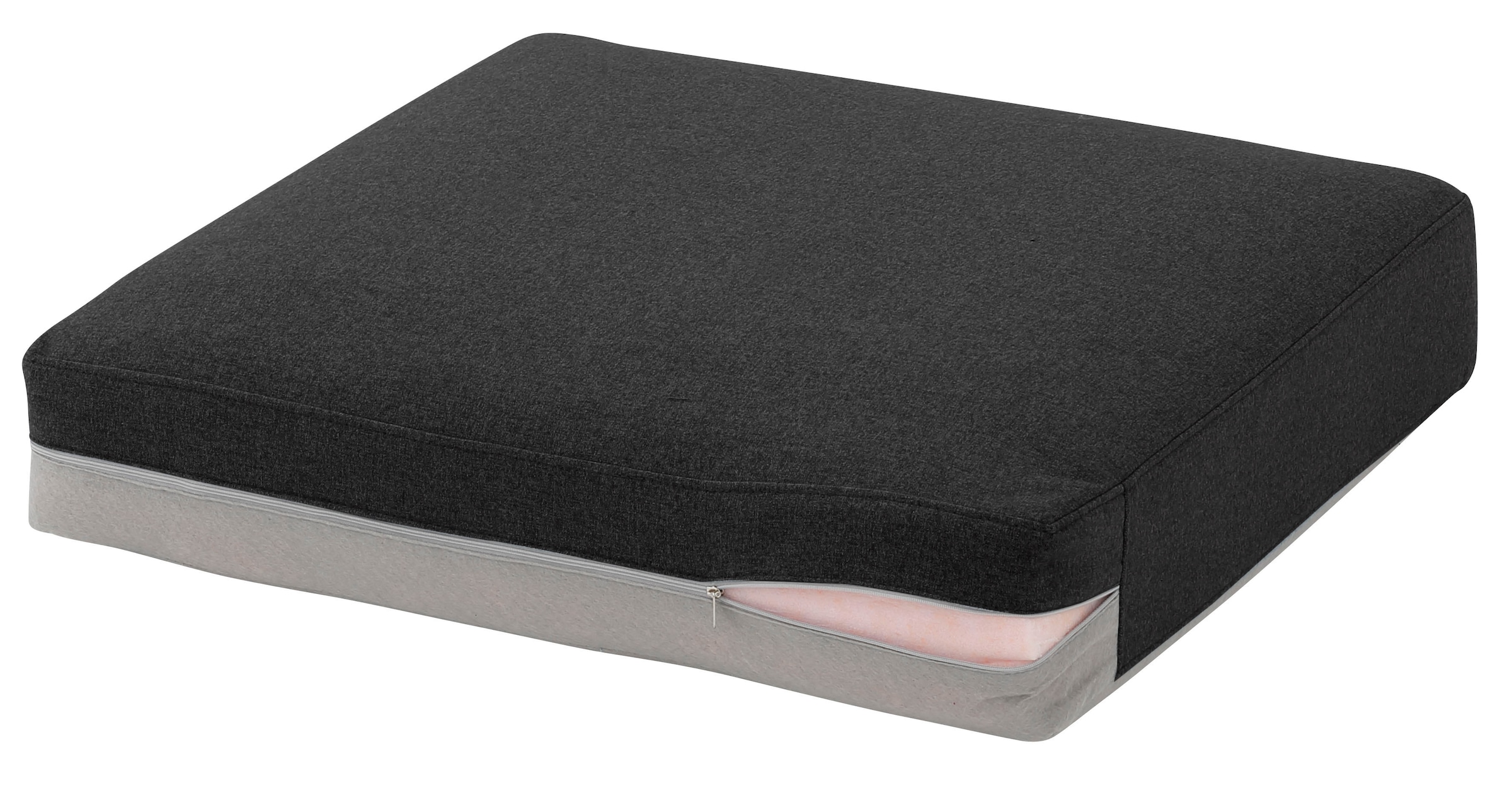 Home affaire Ecksofa »MARSEILLE (242/152cm),L-Form, Rec. rechts/links«, Massivholzbeine aus Eiche, in verschieden Bezügen und Farbvarianten