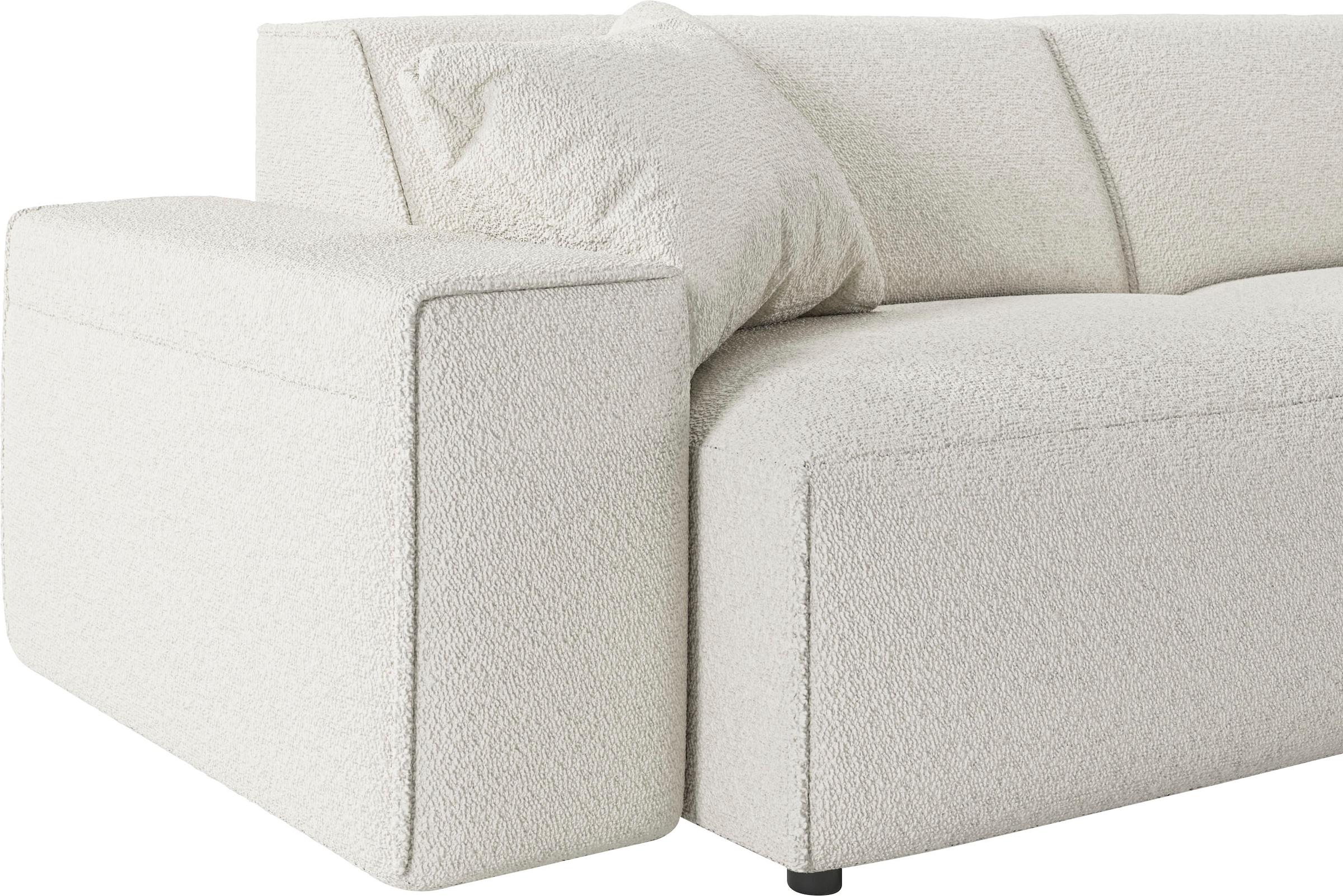 andas Big-Sofa »Glimminge  auch in Breitcord, Feincord + Easy care-Bezug,«, besondere Kedernähte Zierkissen