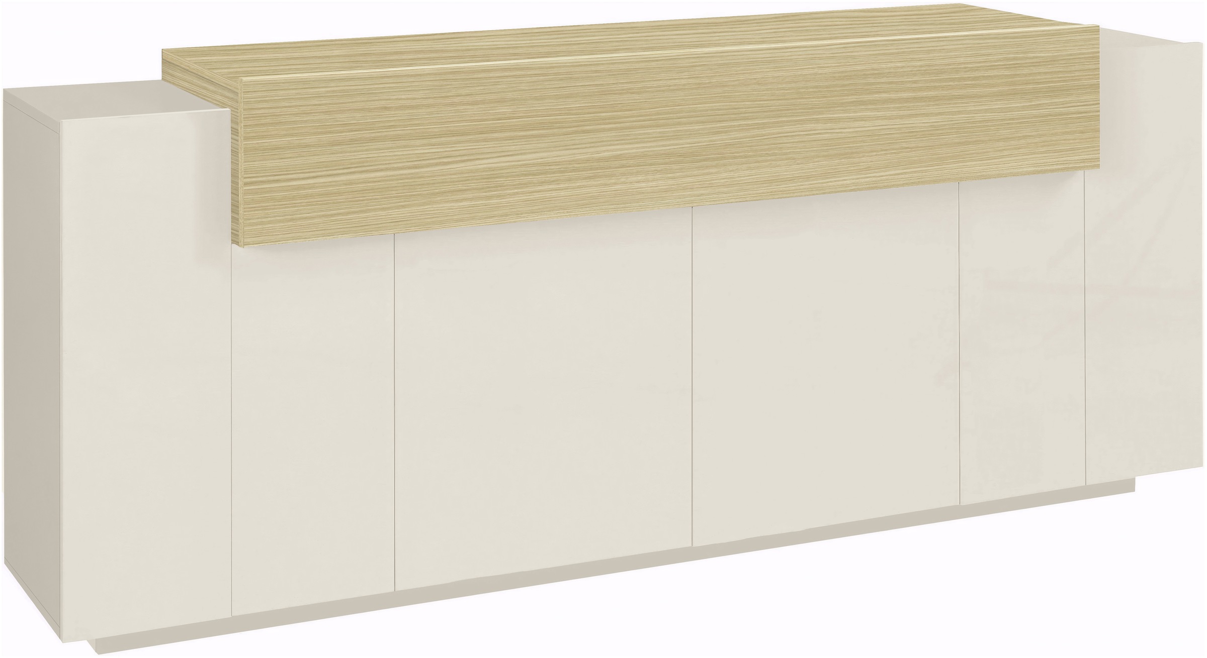 INOSIGN Sideboard »Coro, Kommode, Schrank, Kredenz, grifflos mit Einlegeböd günstig online kaufen