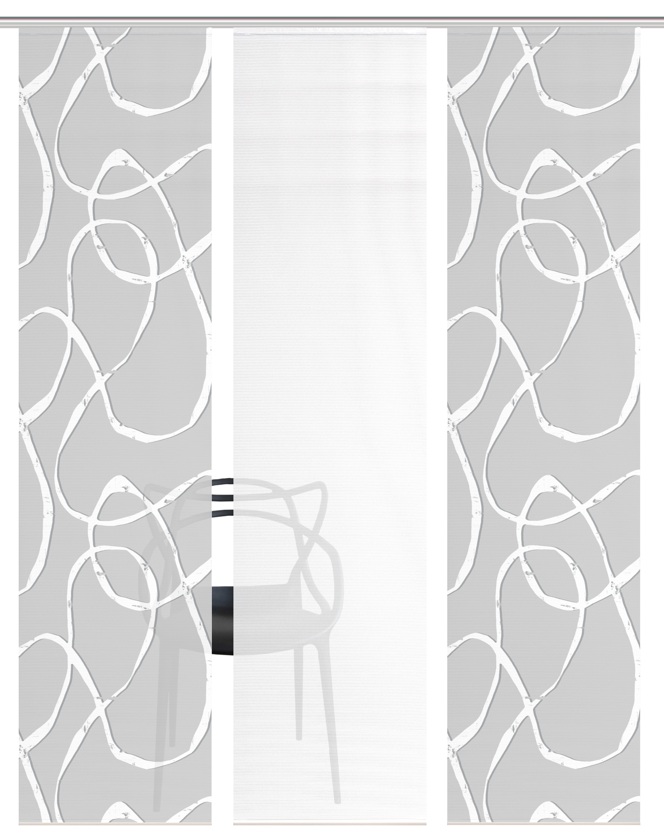 Vision S Schiebegardine »OPHELIA« Paneelwagen 3 Stk. tlg. Schiebevorhang,Ba günstig online kaufen