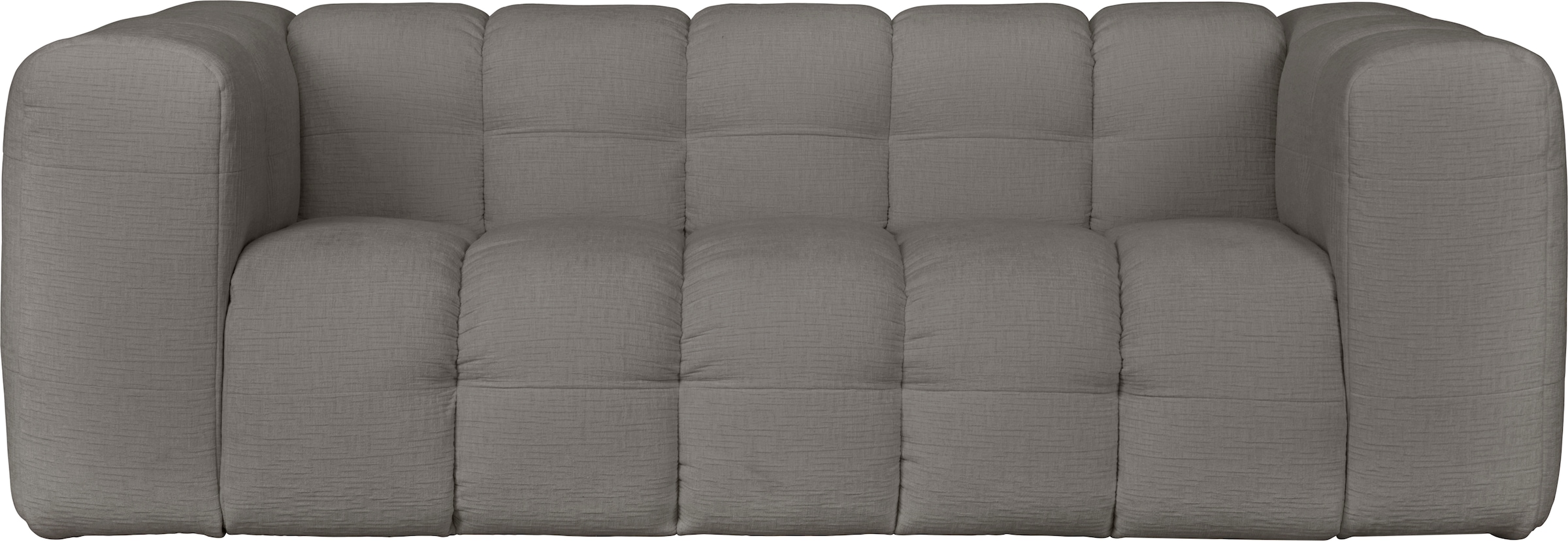 LeGer Home by Lena Gercke 3-Sitzer »TALISHA Designersofa, moderne Steppung, Maße B/T/H: 229/110/75 cm«, aufwendig gepolstert, hoher Sitzkomfort
