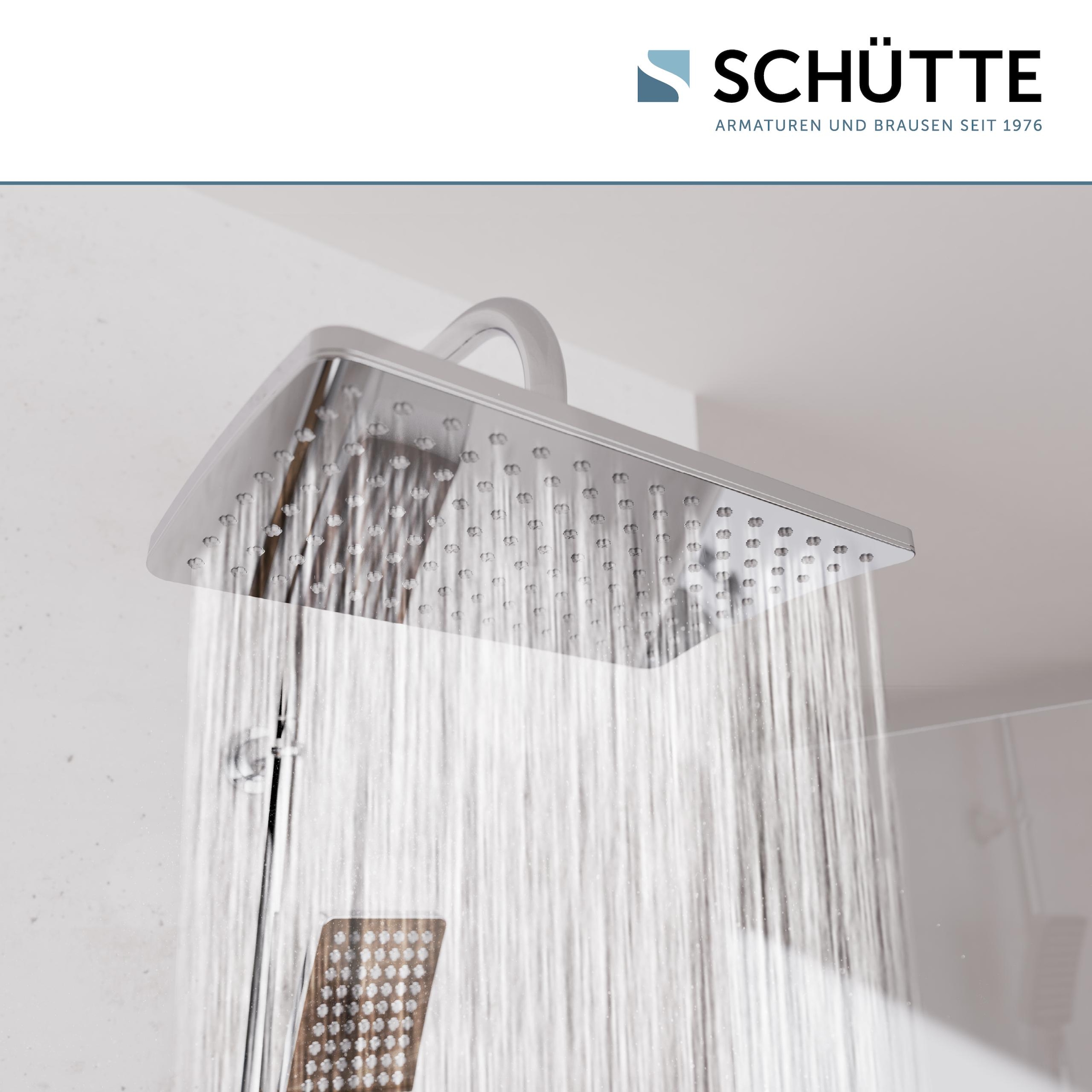 Schütte Brausegarnitur »Mallorca« Duschsystem mit Kopfbrause und Handbrause