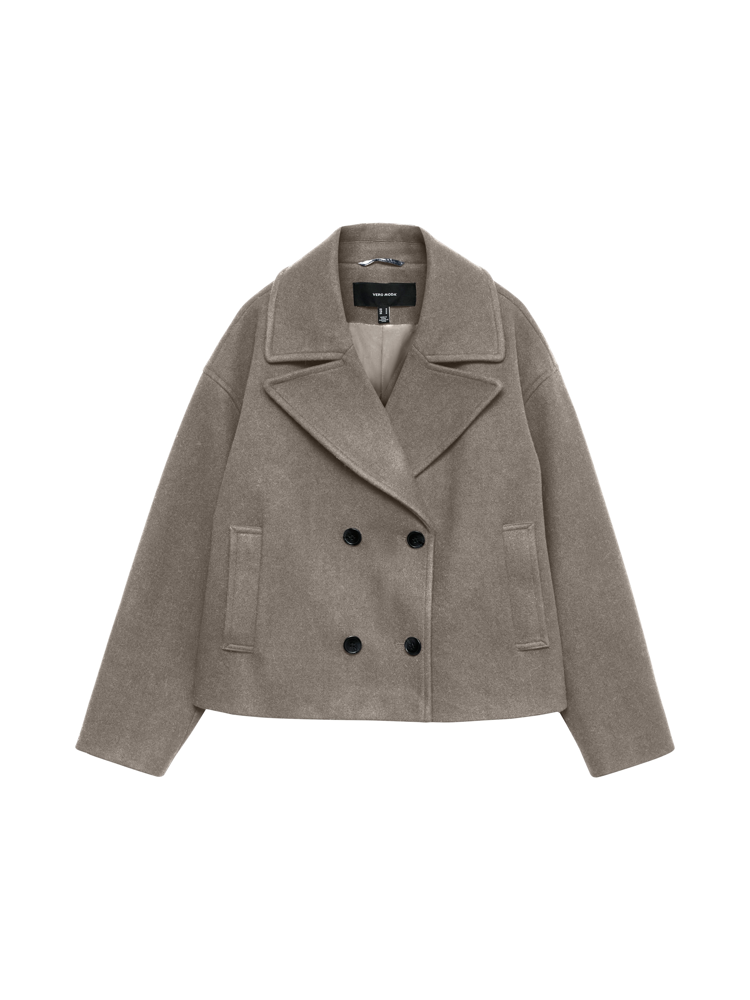 Vero Moda Cabanjacke »VMVINCELINE SHORT JACKET NOOS« mit Knopfleiste