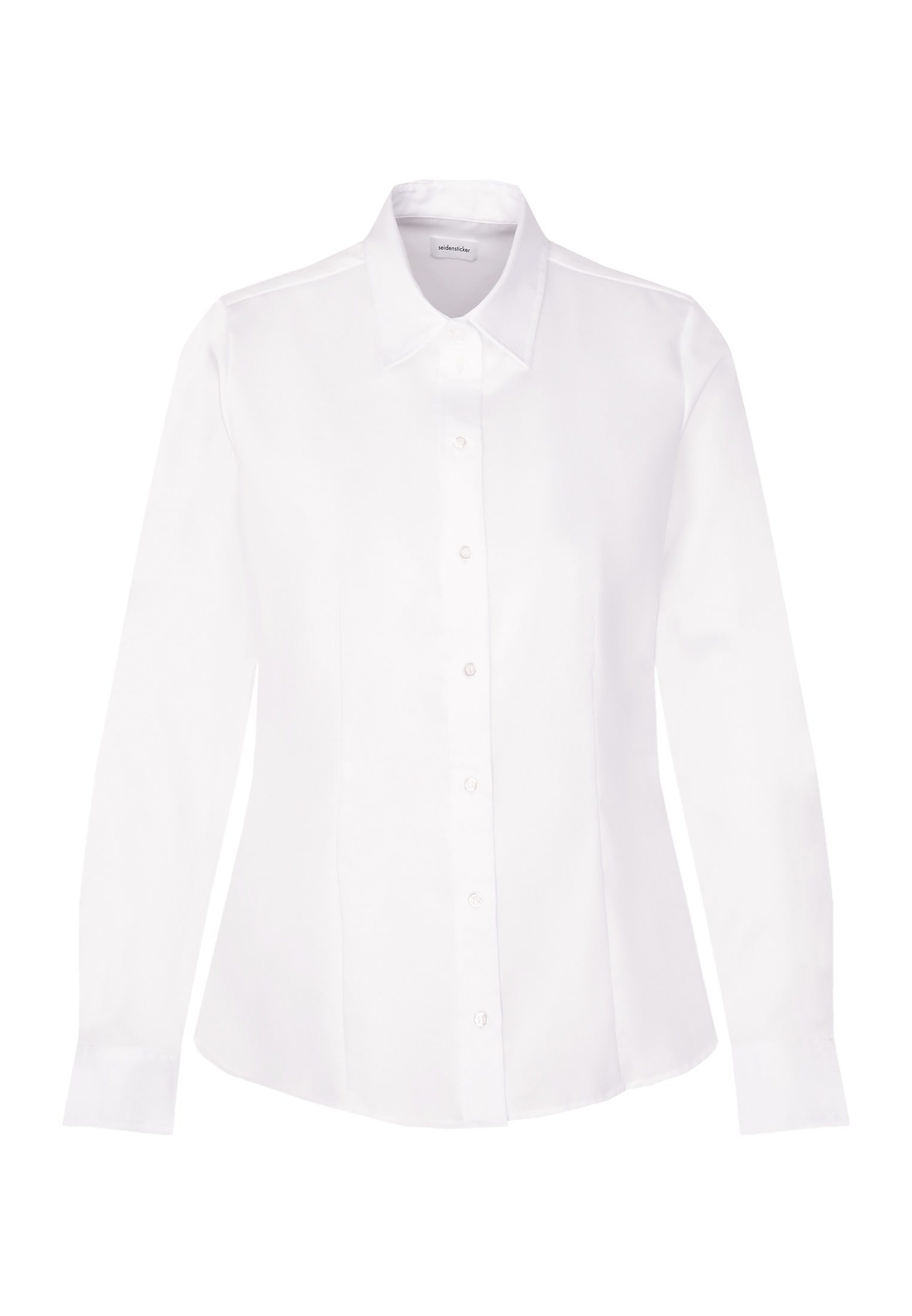 seidensticker Hemdbluse »Schwarze Rose«, 1/1 Kragen Uni
