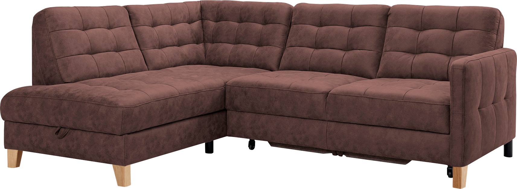 exxpo - sofa fashion Ecksofa »Elio, kompakt und komfortabel, bequem, zeitlo günstig online kaufen