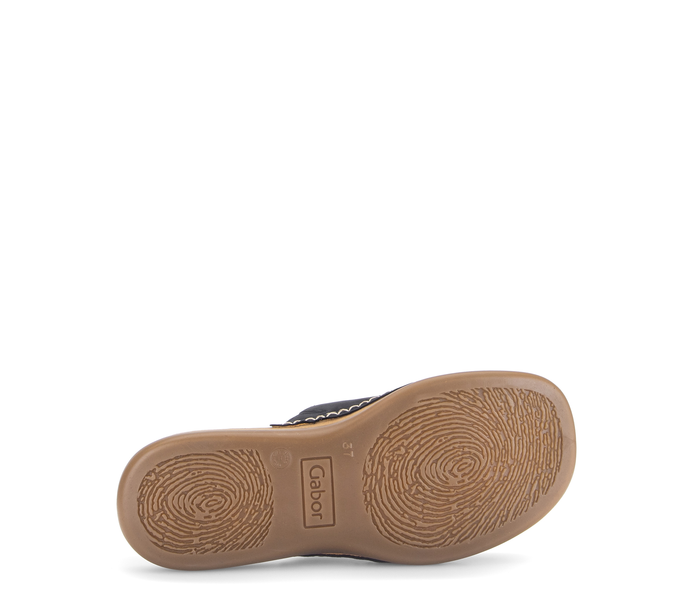 Gabor Pantolette  Sommerschuh, Schlüpfschuh mit Kontrastnähten