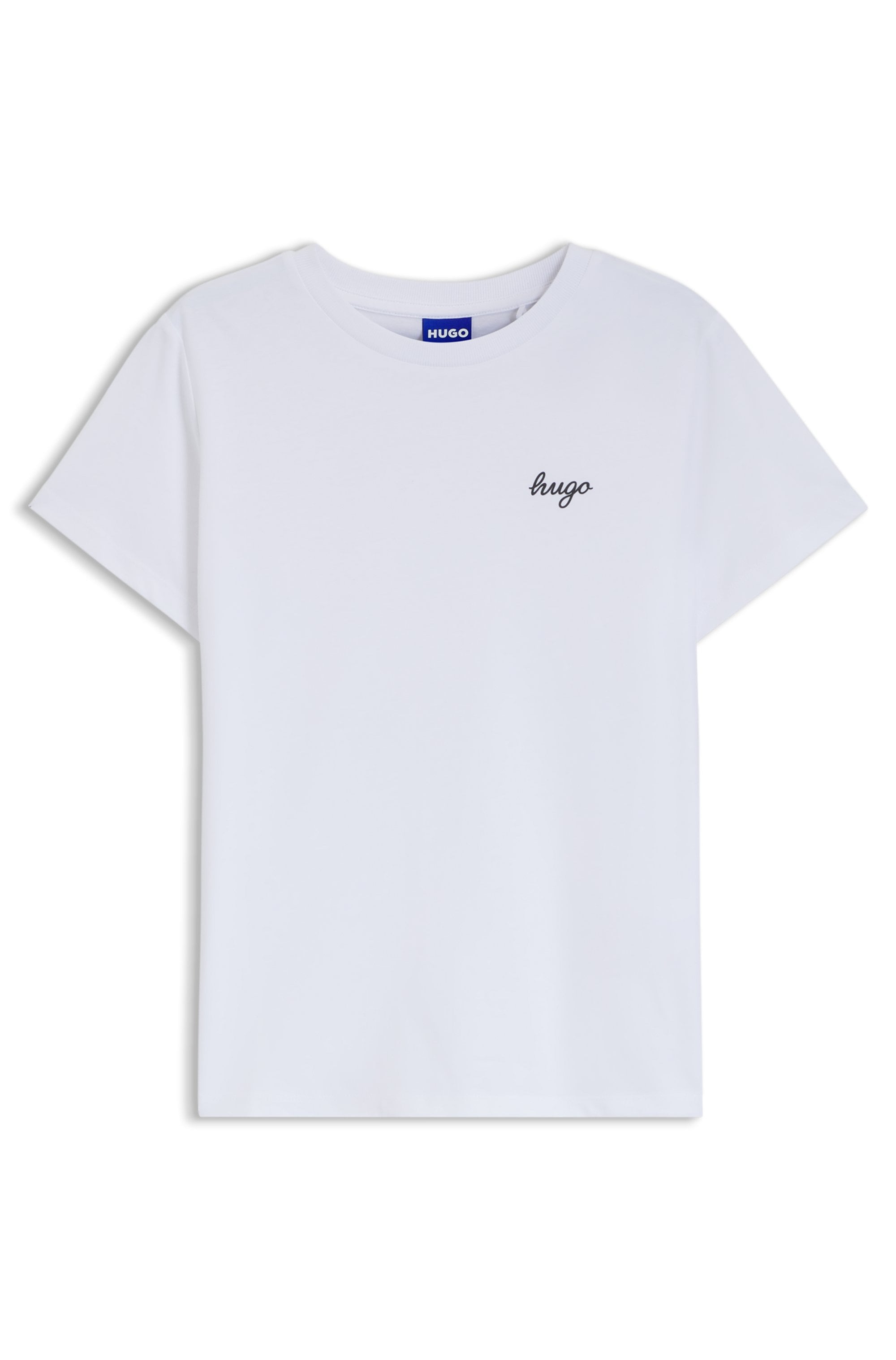 HUGO T-Shirt »Damatee« mit Logoschriftzug, reine Baumwolle
