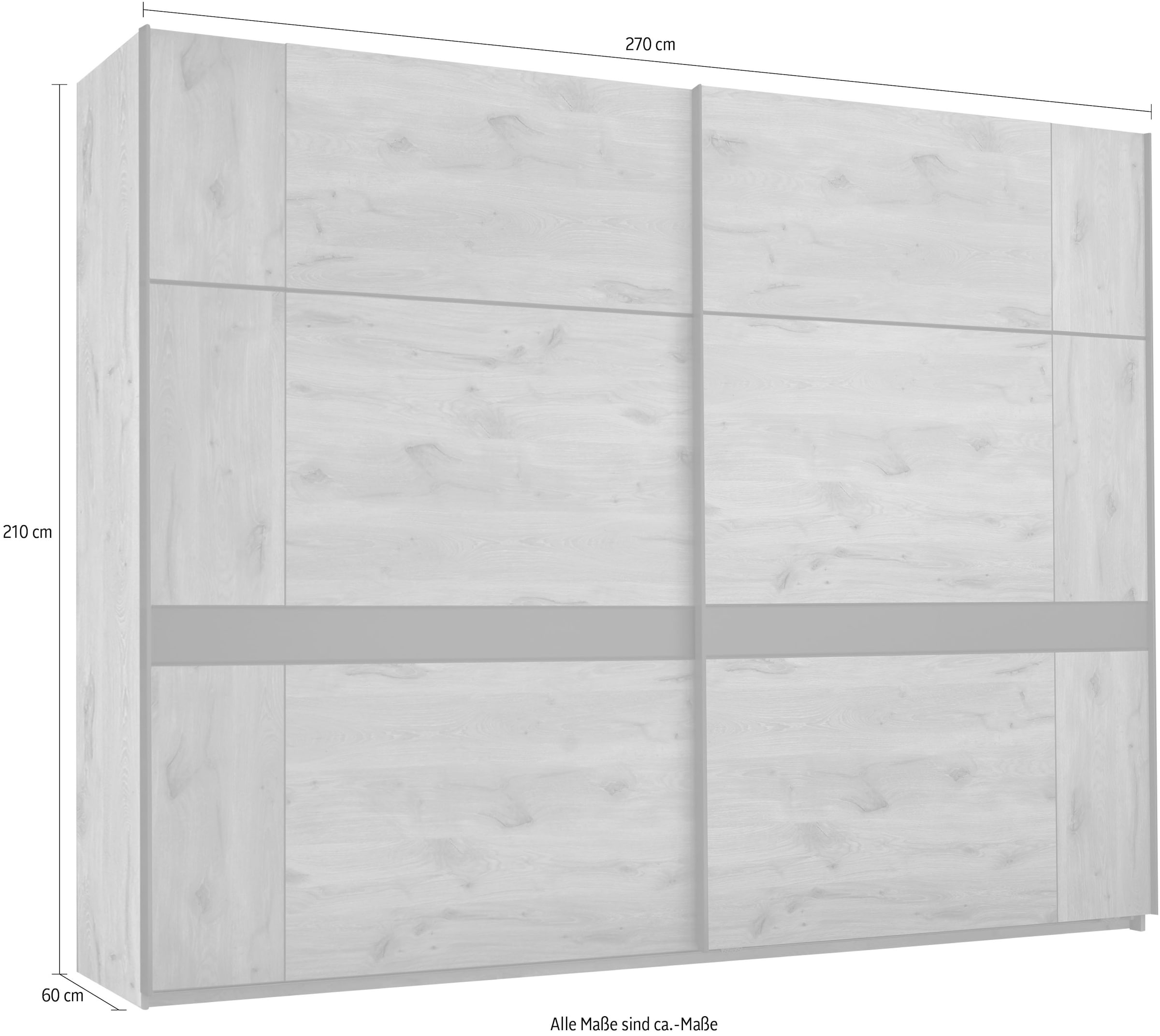Schlafkontor Schwebetürenschrank »Siano«