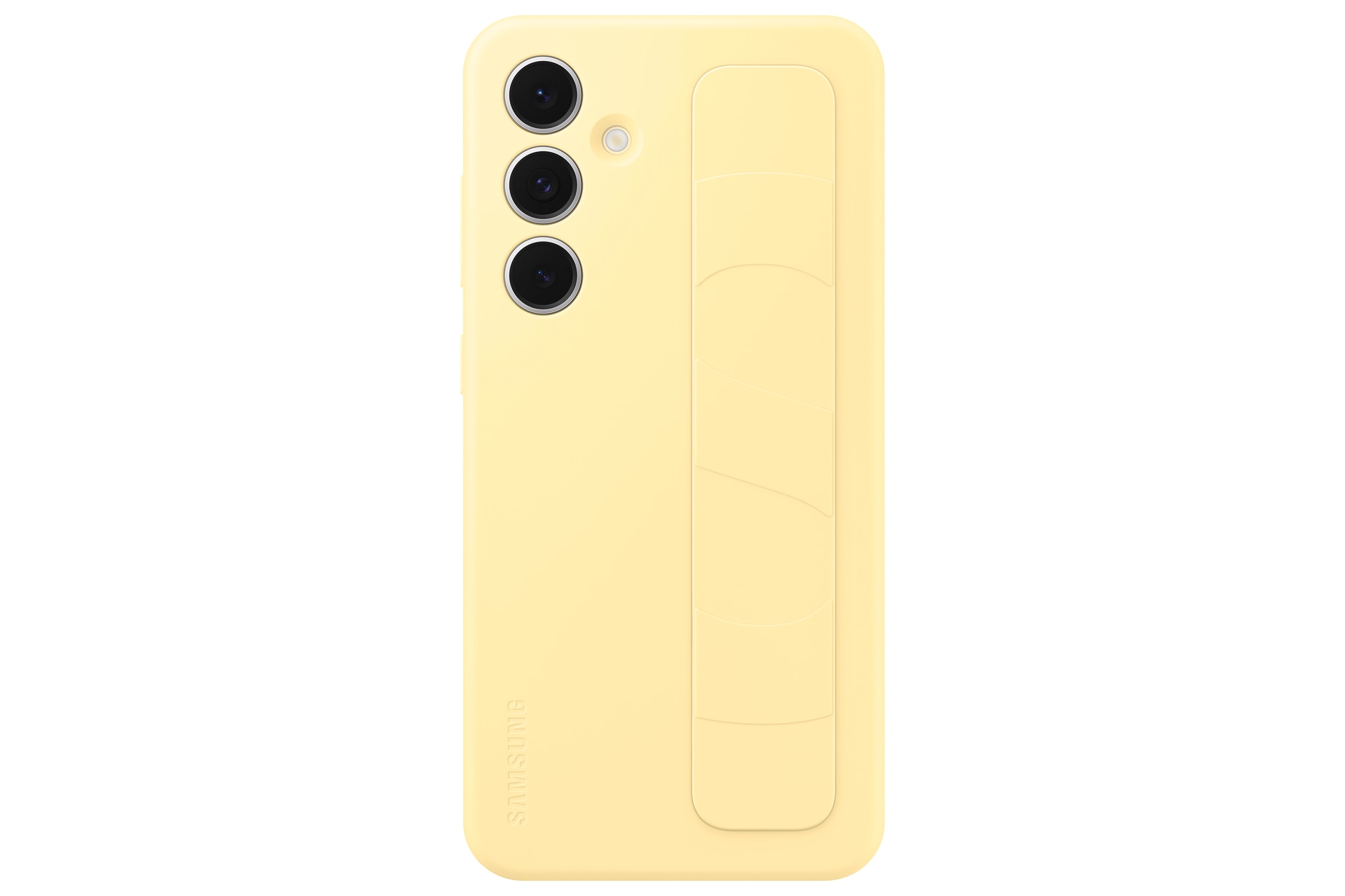 Samsung Handyhülle »Standing Grip Case für Samsung Galaxy S24 FE«, Backcover, Schutzhülle, Handyschutzhülle, Case, Schutzcase, stoßfest