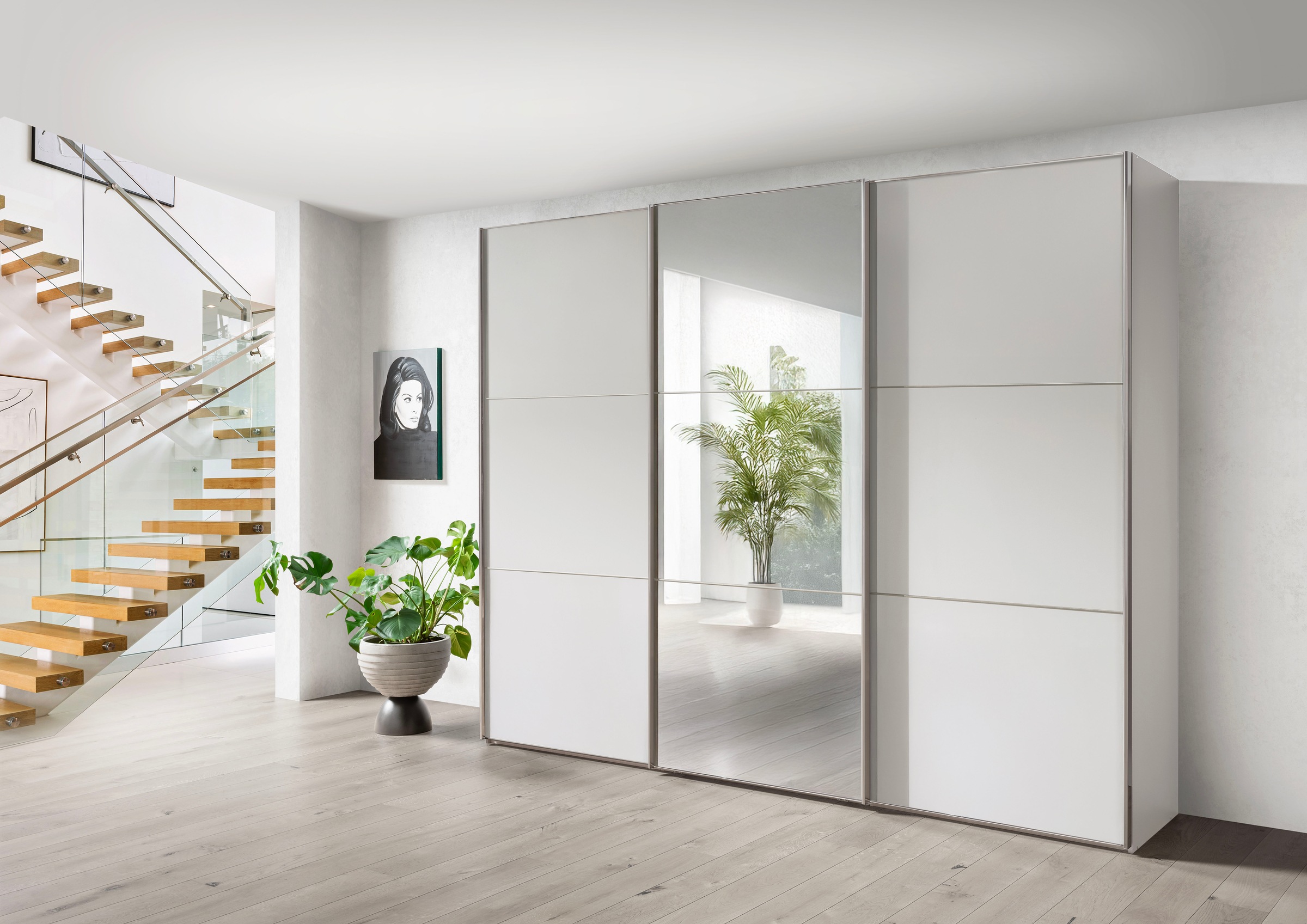 WIEMANN Schwebetürenschrank »Phoenix, Made in Germany, modernes Design, Hig günstig online kaufen