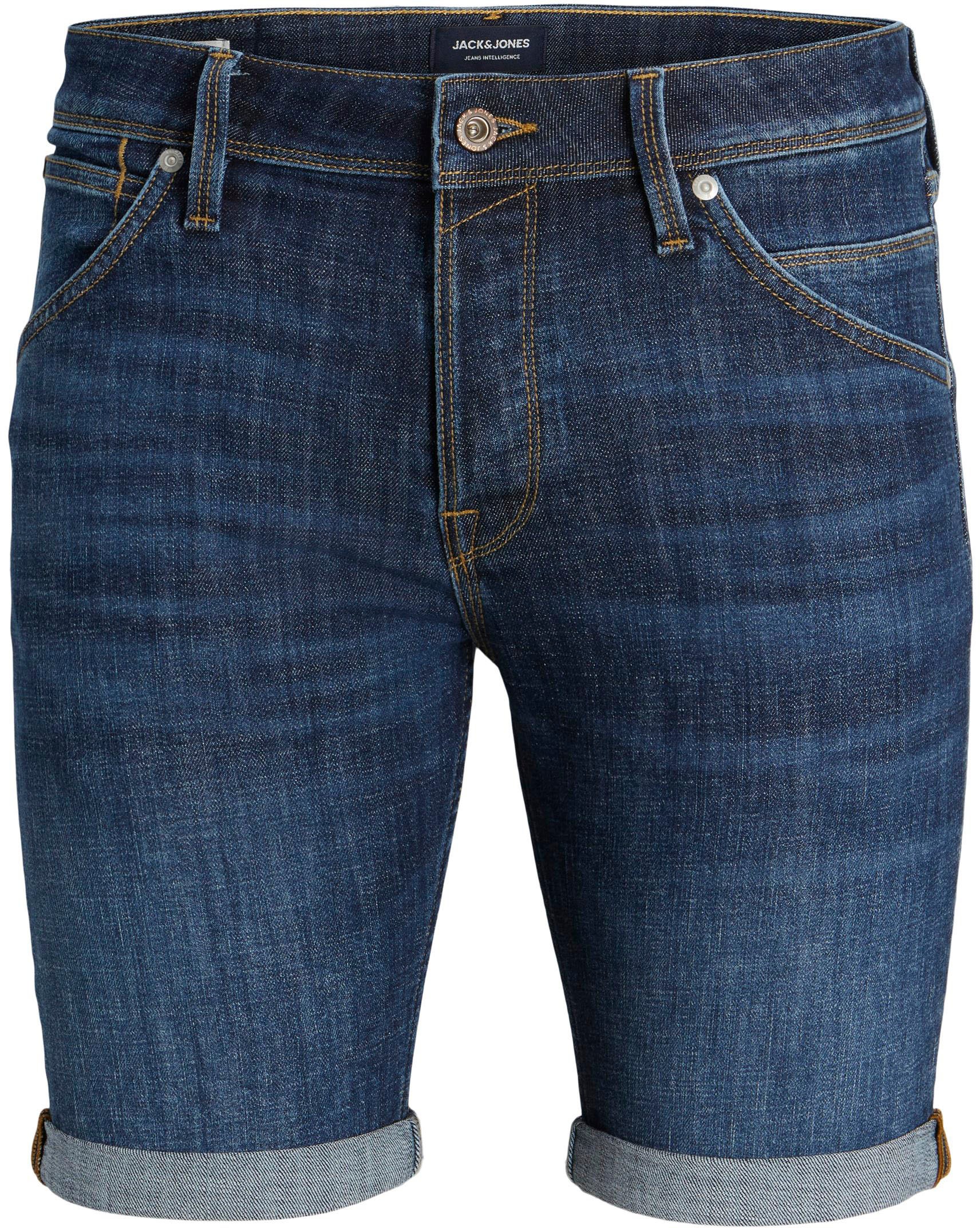 Bild von Jack & Jones Jeansshorts »JJIRICK JJFOX SHORTS GE 242 SN«, mit Umschlagsaum