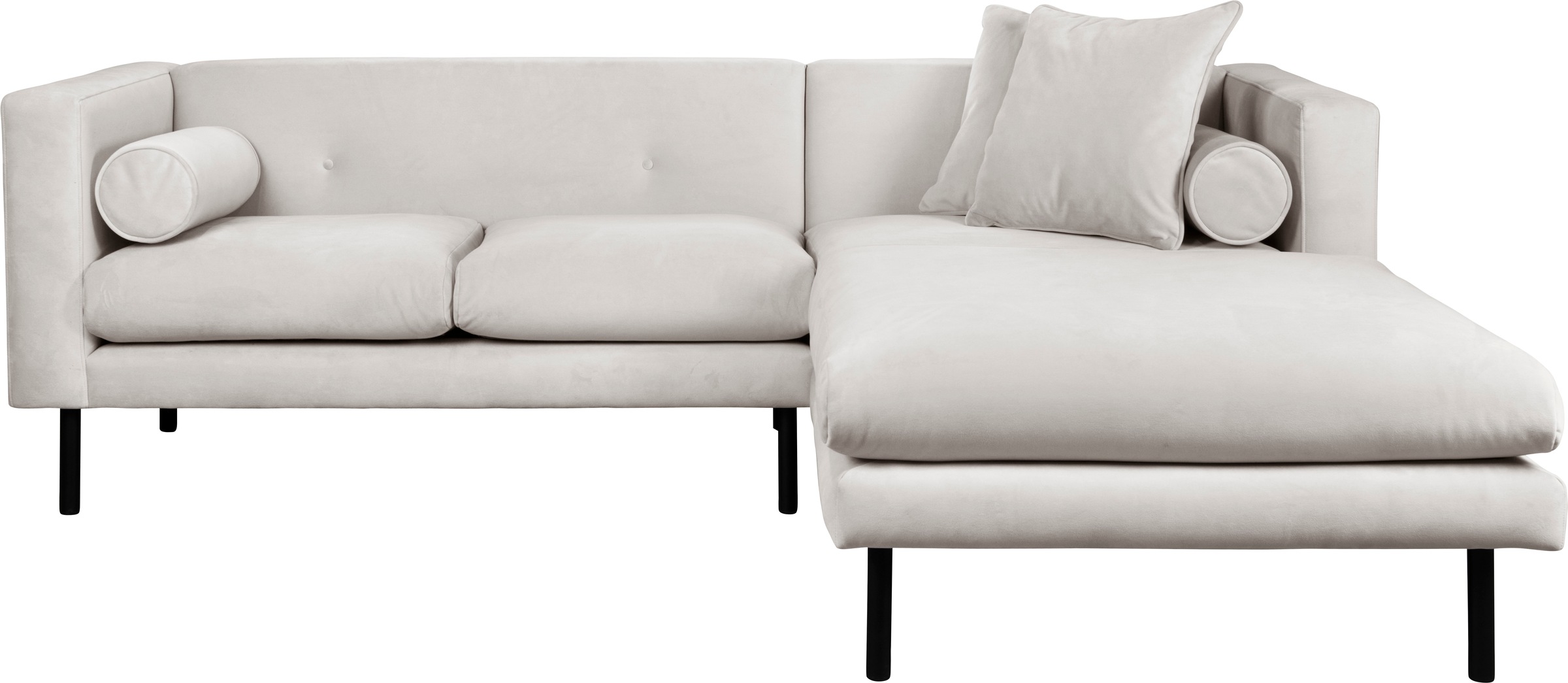 Home affaire Ecksofa »Lillibeth L-Form Designsofa, Maße B/T/H: 240/173/83 c günstig online kaufen