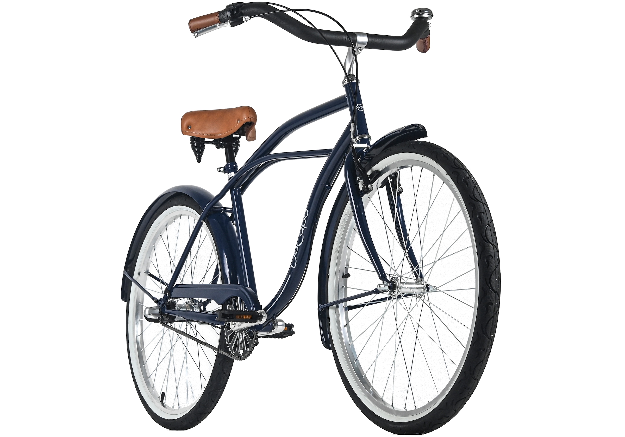 Dacapo Cruiser »Beachcruiser Herren 26" California Blau 3 Gänge RH 46 cm« 3 Gang Shimano Nexus Schaltwerk Nabenschaltung