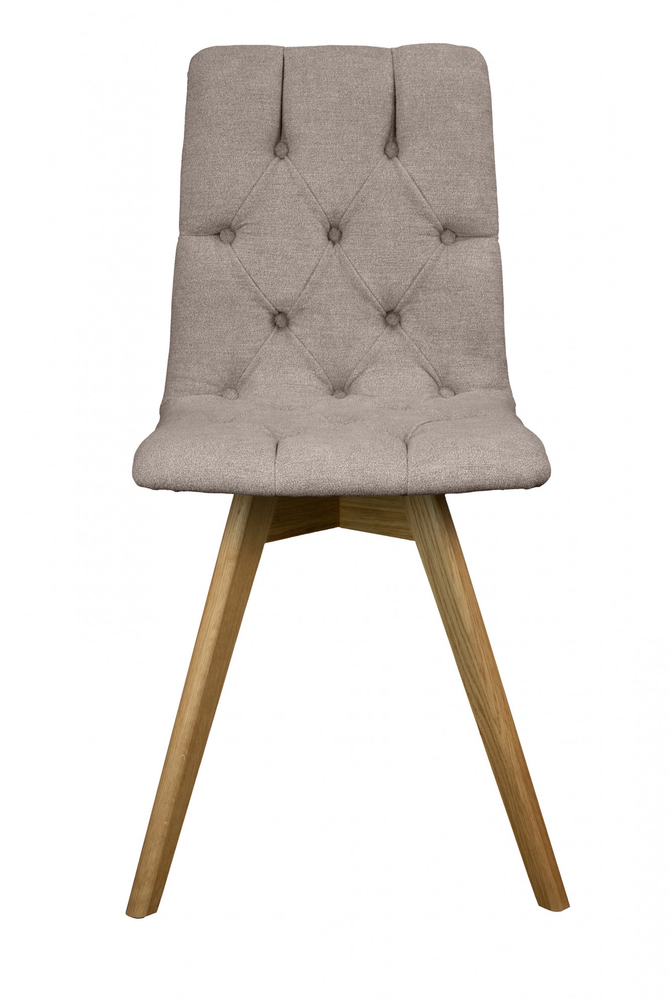 andas Esszimmerstuhl »Rania« (Set) 2 Stk.Massivholzgestell, mit Knopfheftun günstig online kaufen