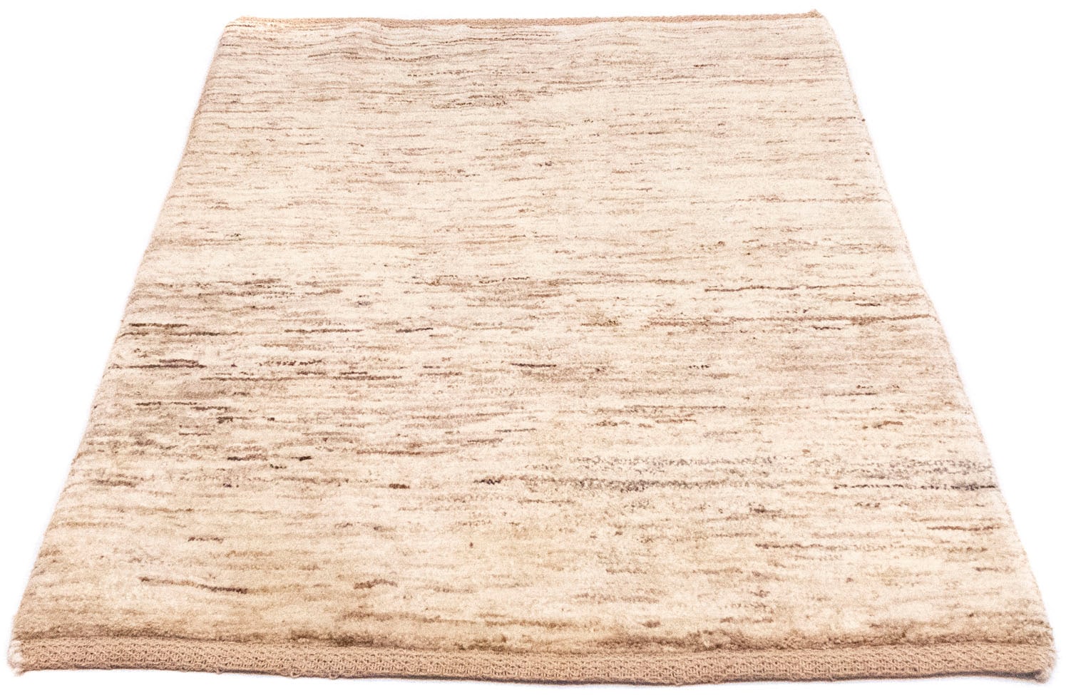 morgenland Wollteppich »Gabbeh Teppich handgeknüpft beige«, rechteckig,  handgeknüpft auf Raten kaufen