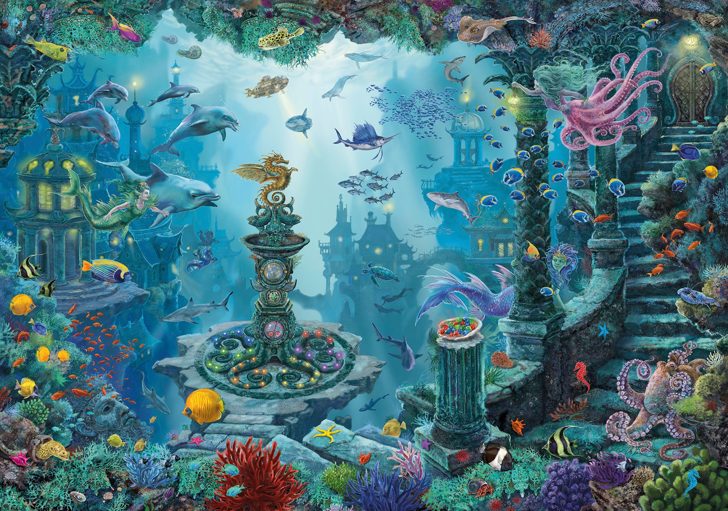 Ravensburger Puzzle »EXIT, Puzzle Kids, Im Unterwasserreich«, Made in Germany