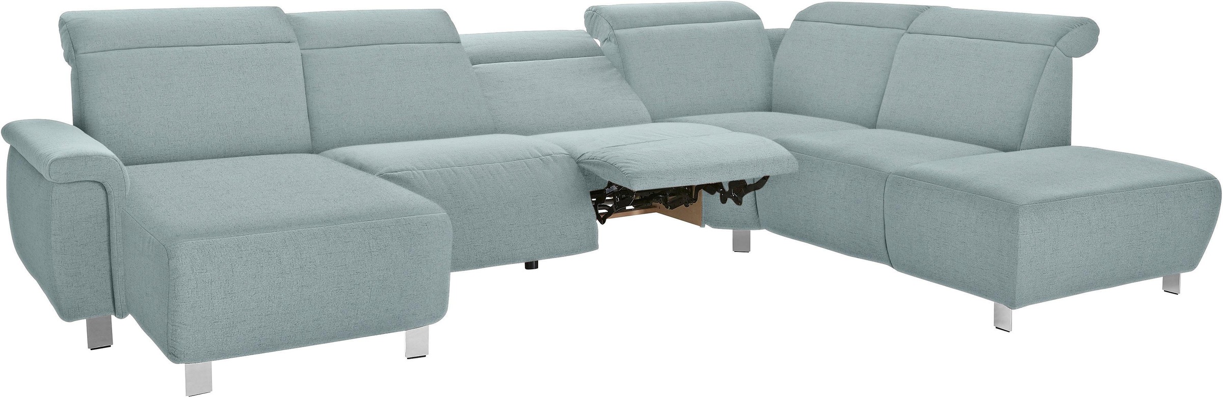 sit&more Wohnlandschaft »Township U-Form«, wahlweise mit elektrischer Wallfree-Funktion