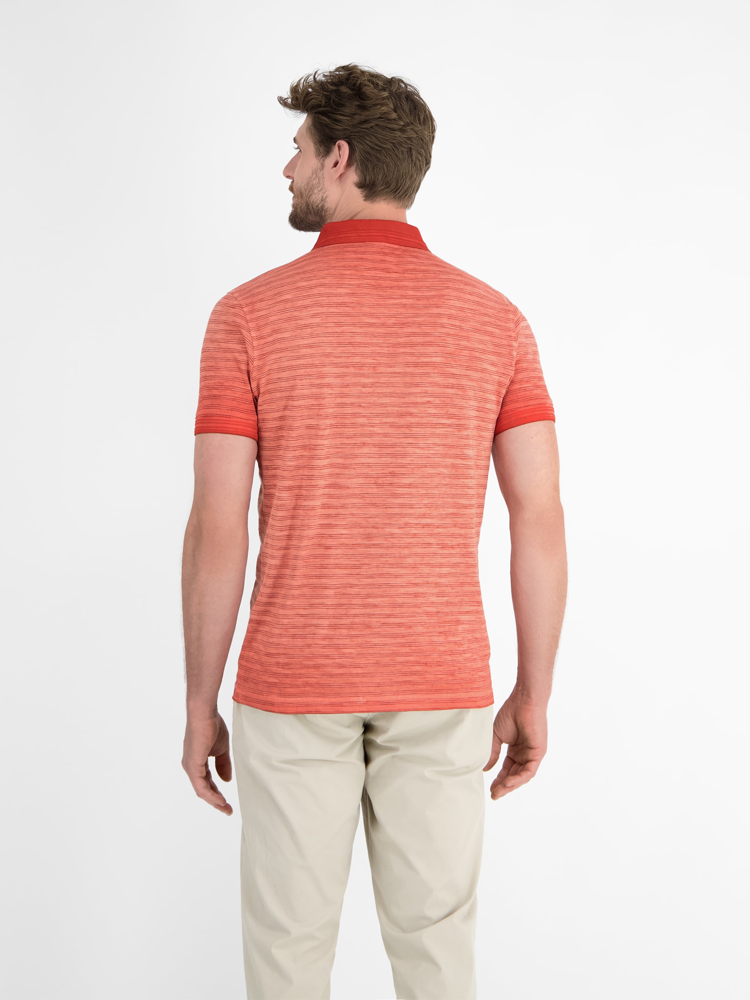 LERROS Poloshirt mit Logo Stickerei