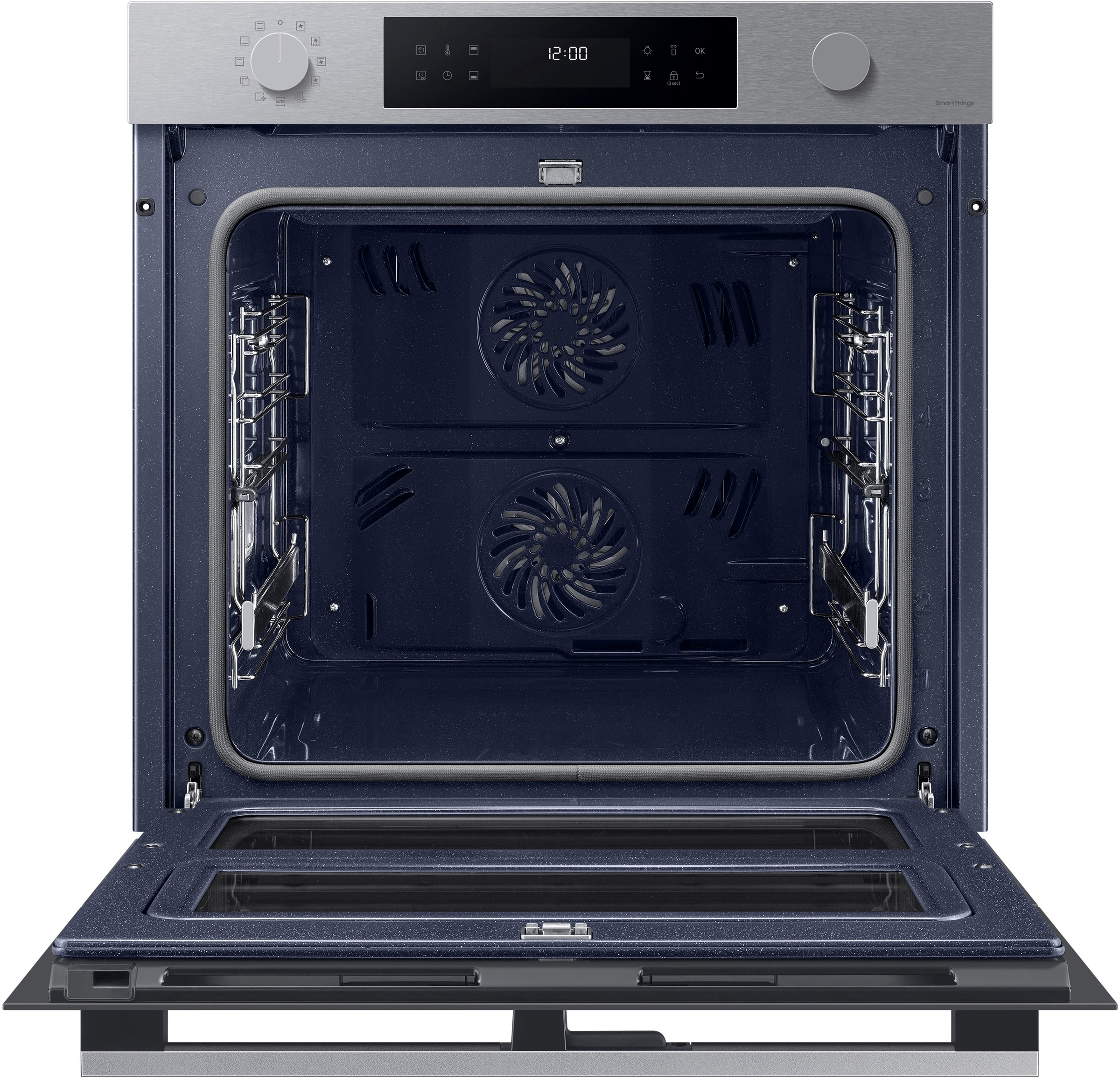 Samsung Einbaubackofen »NV7B4550VAS/U1«, Pyrolyse-Selbstreinigung, Dual Coo günstig online kaufen