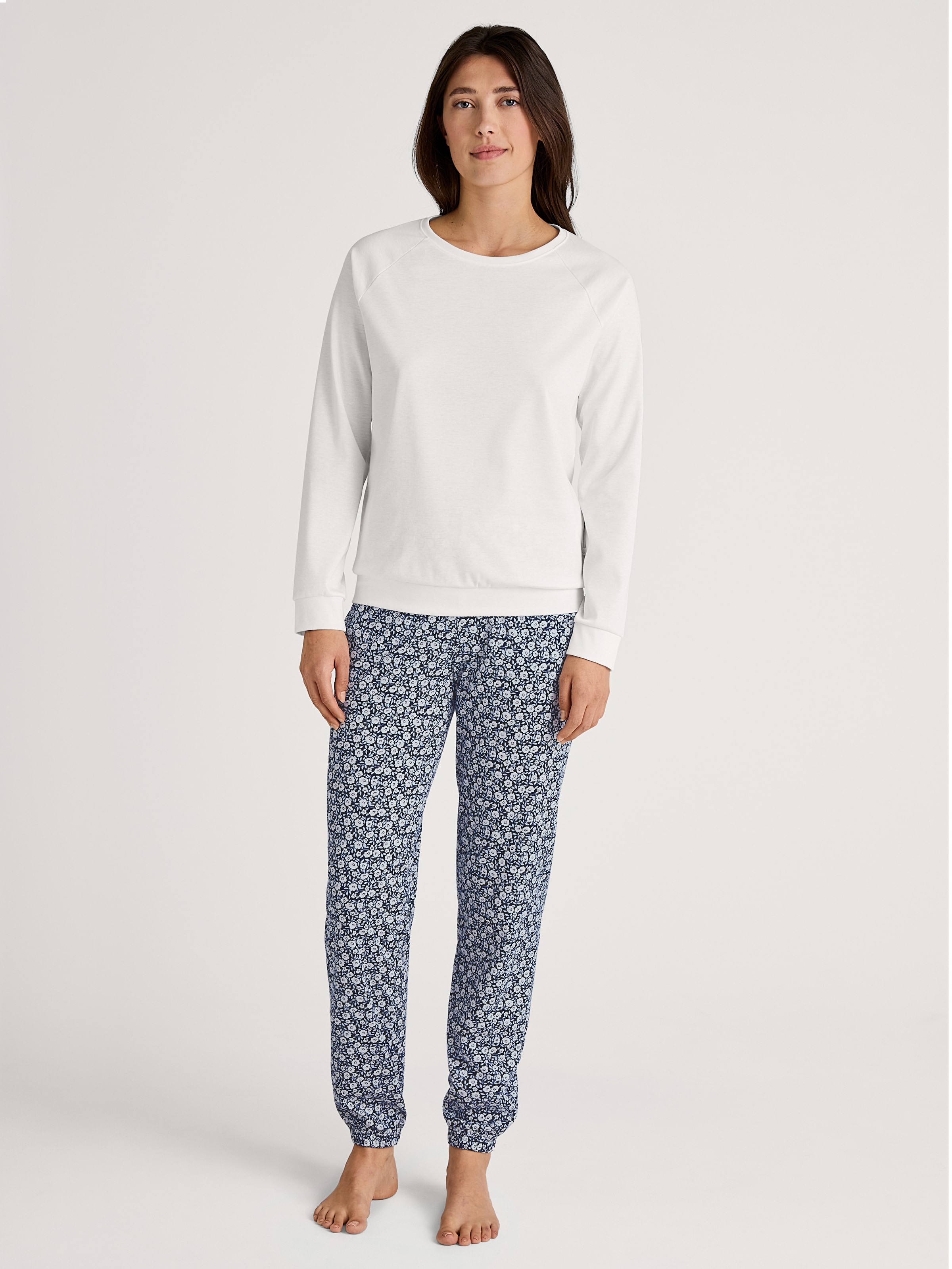 CALIDA Pyjamahose »Favourites Sleep«  seitliche Eingrifftaschen, Interlock-Qualität, Cotton, weich