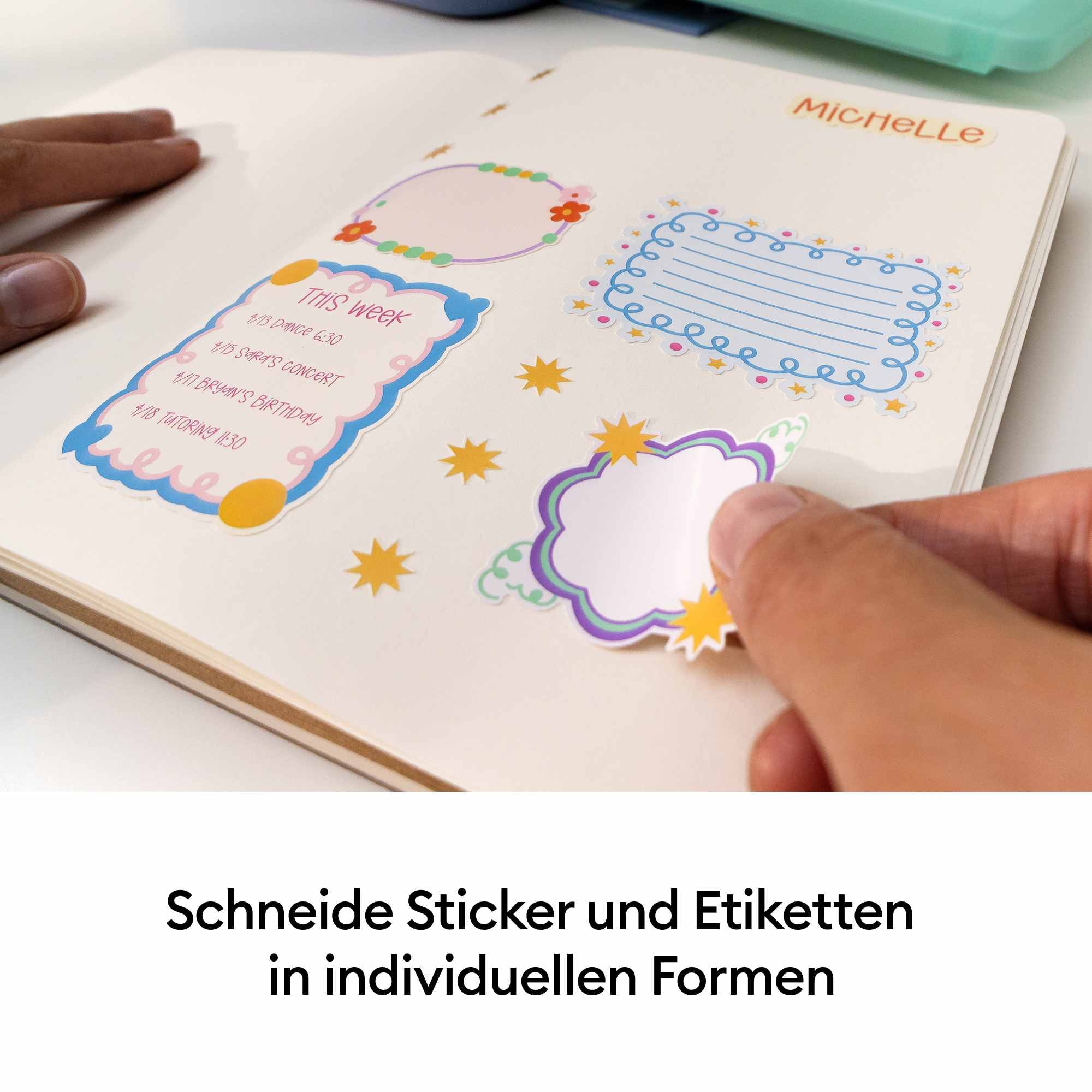 Cricut Fotodrucker »StickerPix Print + Cut™ Essential Bundle«