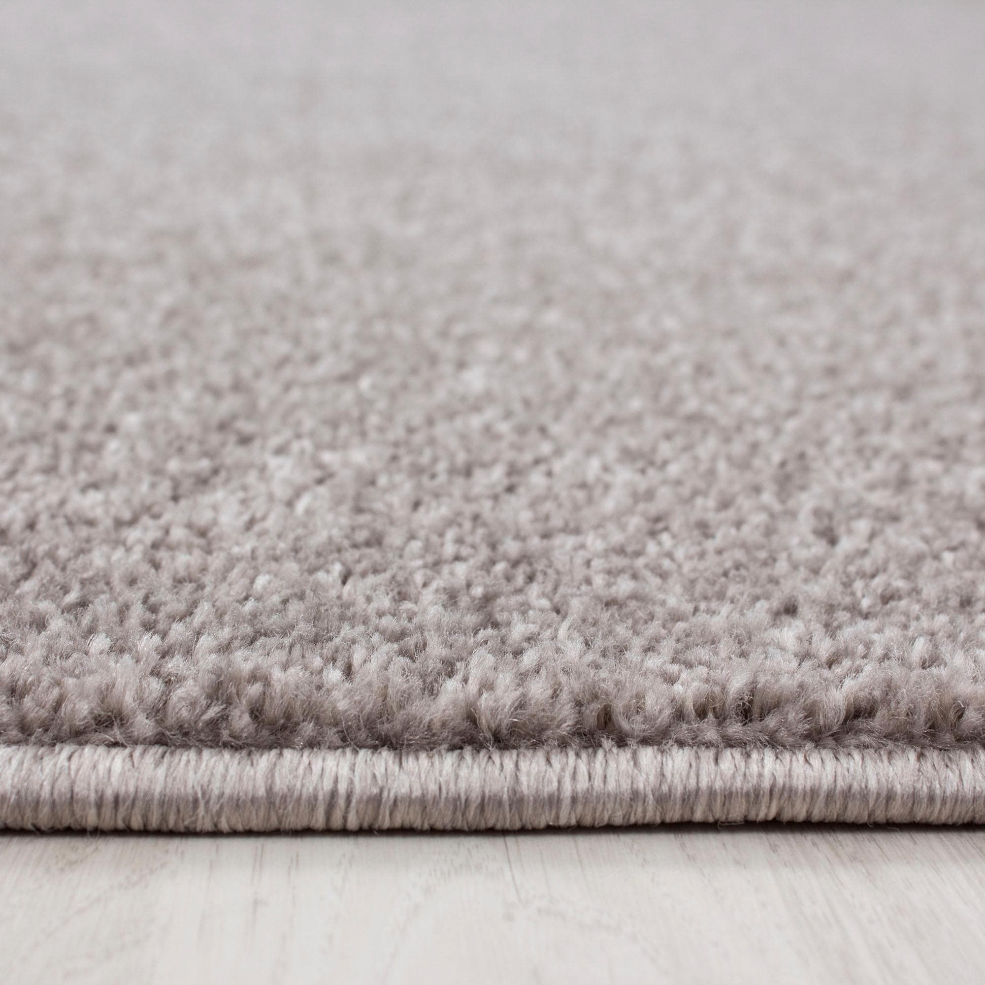 Ayyildiz Teppiche Teppich »ATA«, rund, 10 mm Höhe, Kurzflor, uni, große Farbauswahl, robust, auch in rechteckig, Läufer