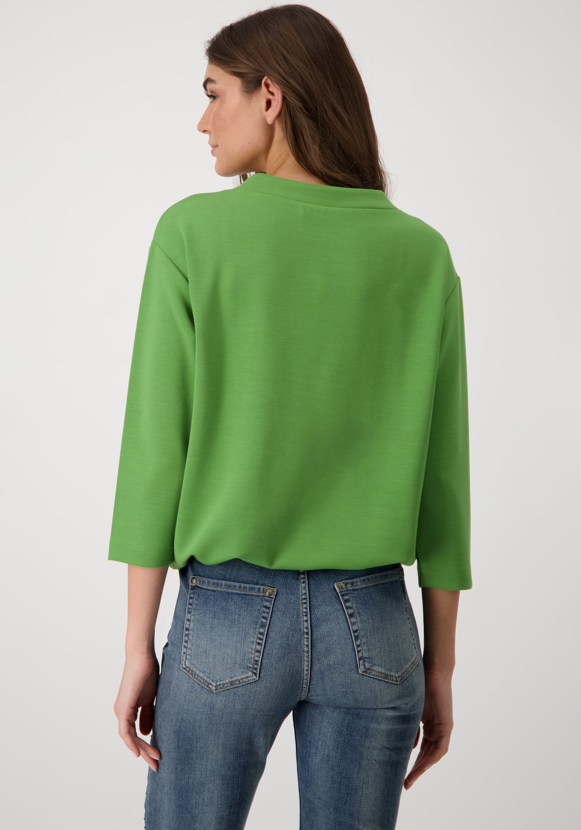Monari Sweatshirt, mit aufgesetzter Ziertasche
