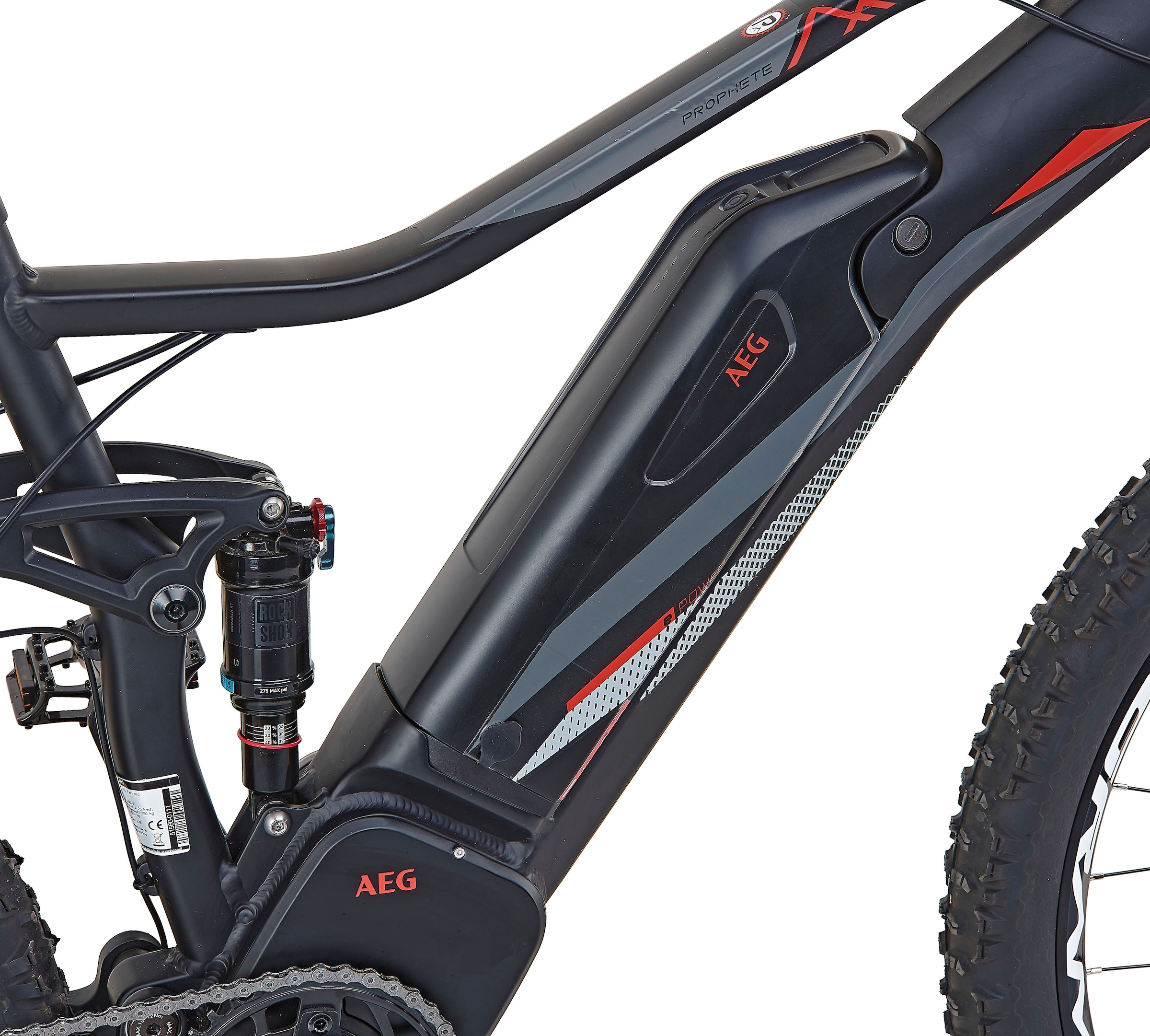 Prophete E-Bike »Graveler e9000«, 10 Gang, Shimano, Mittelmotor 250 W, Pedelec, Elektrofahrrad für Damen u. Herren, MTB, Mountainbike