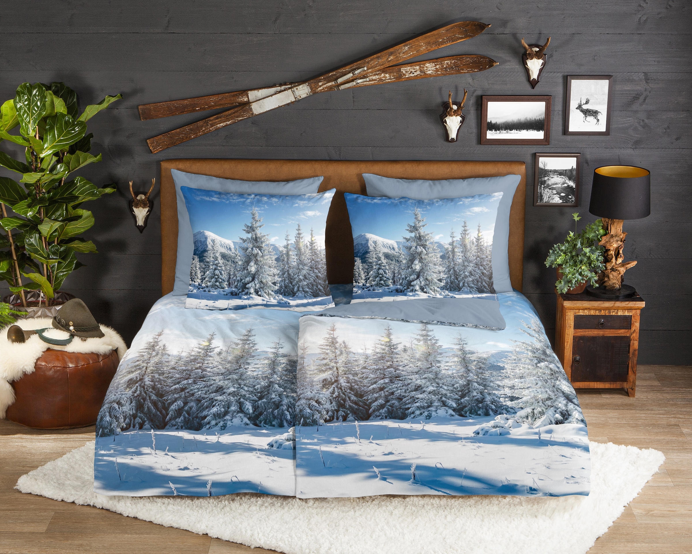 good morning Wendebettwäsche »Albert« 2 Stk. tlg. Flanell, Biber, Winter, W günstig online kaufen