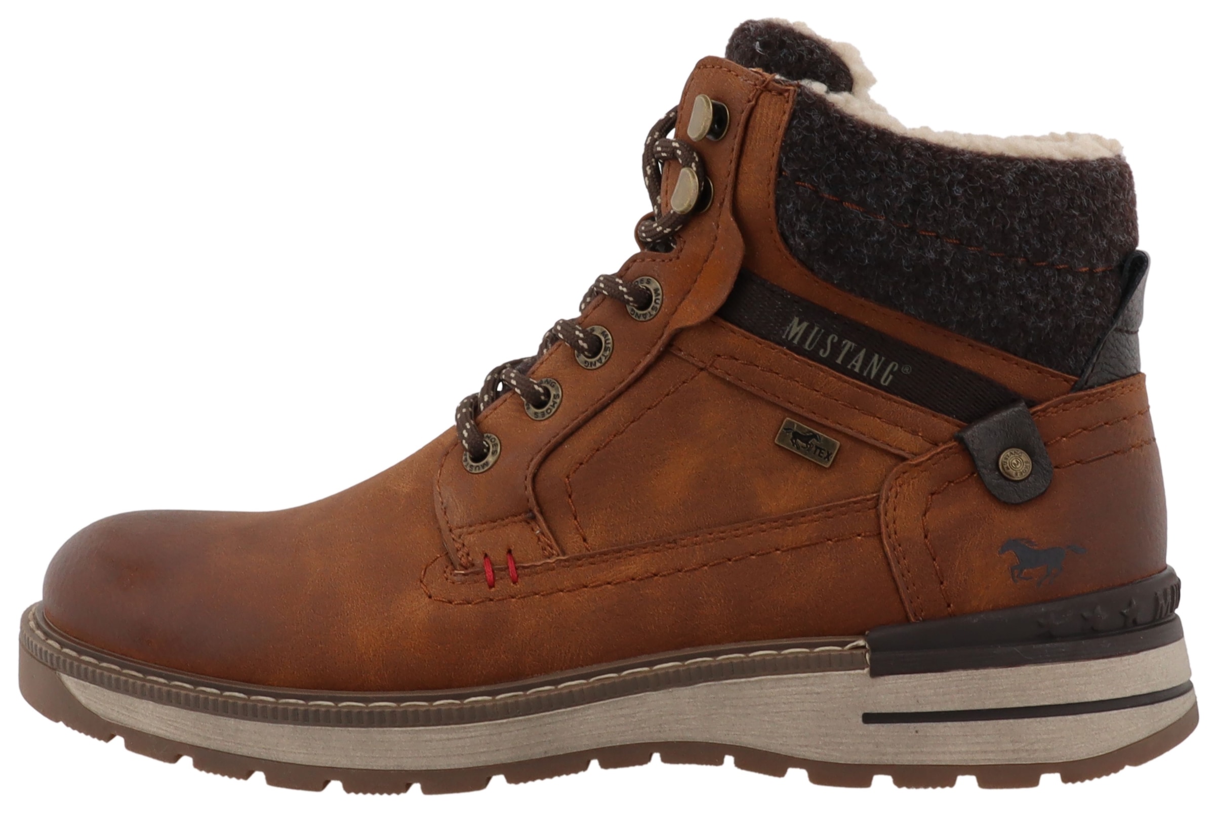 Mustang Shoes Winterboots »Maril«  Workerboots, Schnürboots mit TEX-Ausstattung