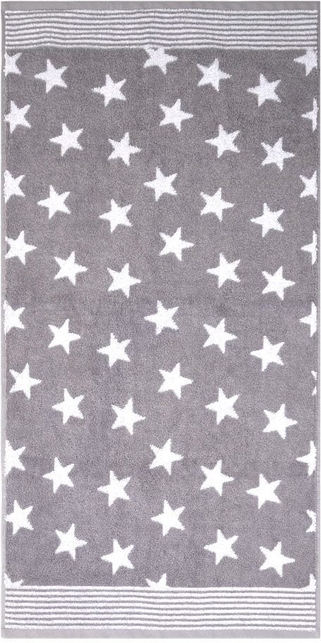 Dyckhoff Badetuch »Stars«, (1 St., Badetuch 70 x 140 cm), mit Sternen & Str günstig online kaufen