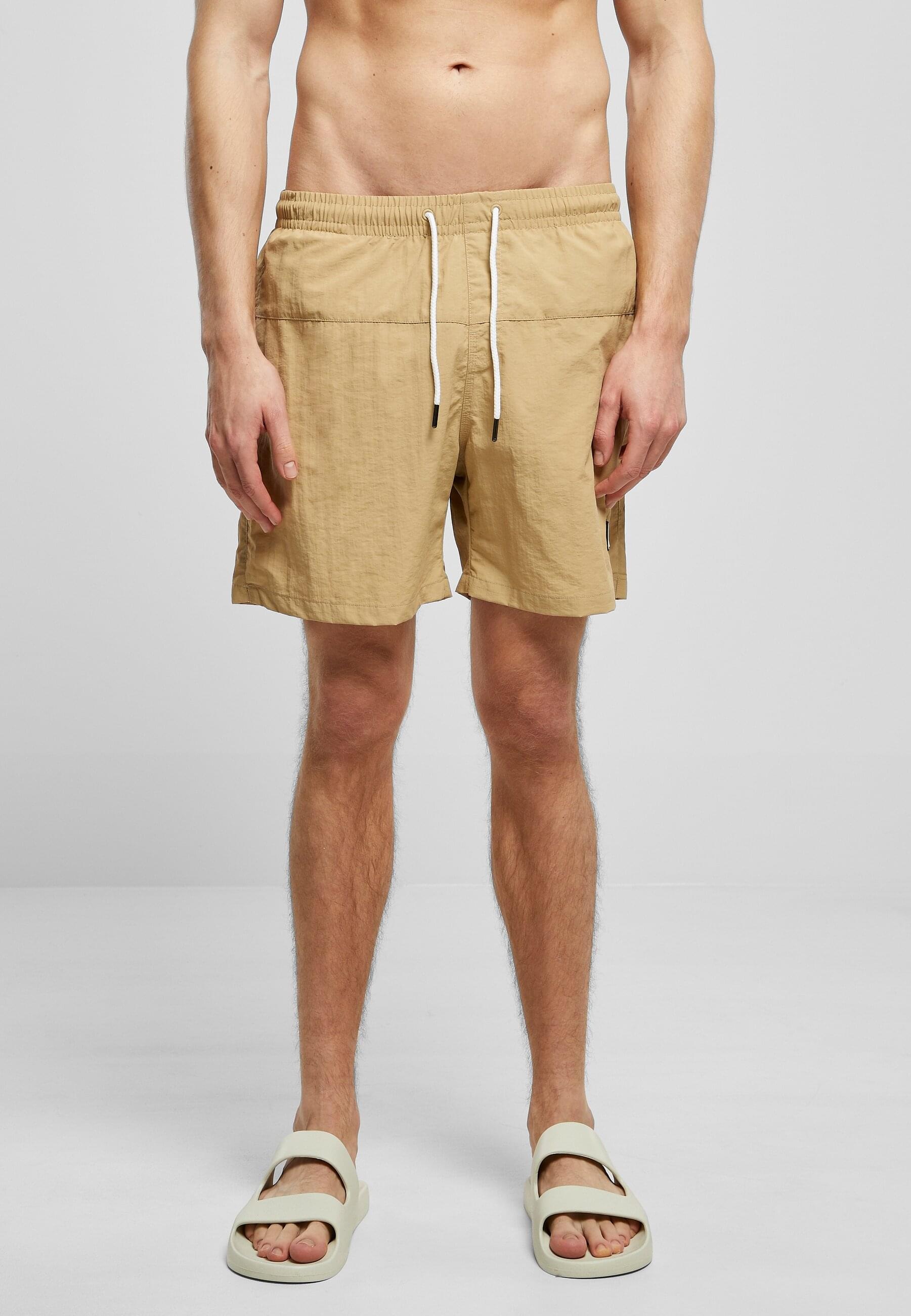 URBAN CLASSICS Badeshorts »Urban Classics Herren Block Swim Shorts«