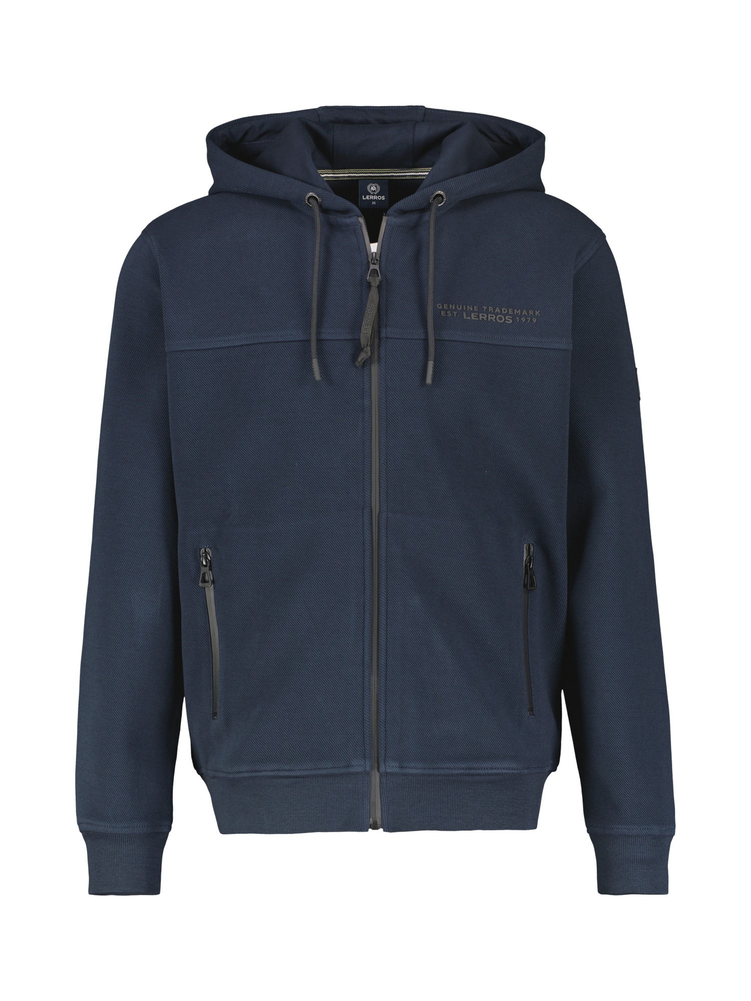 LERROS Sweatjacke »LERROS Sweatjacke mit Kapuze«